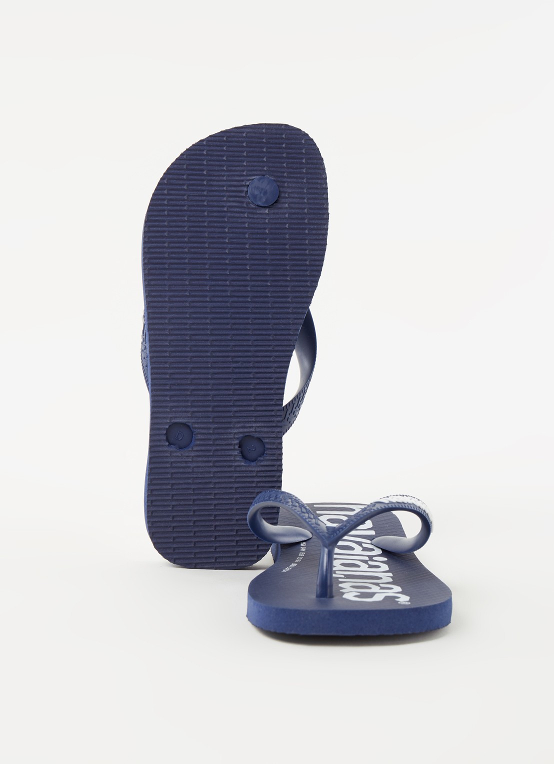 Havaianas Top Logomania slipper - detail 2 donkerblauw