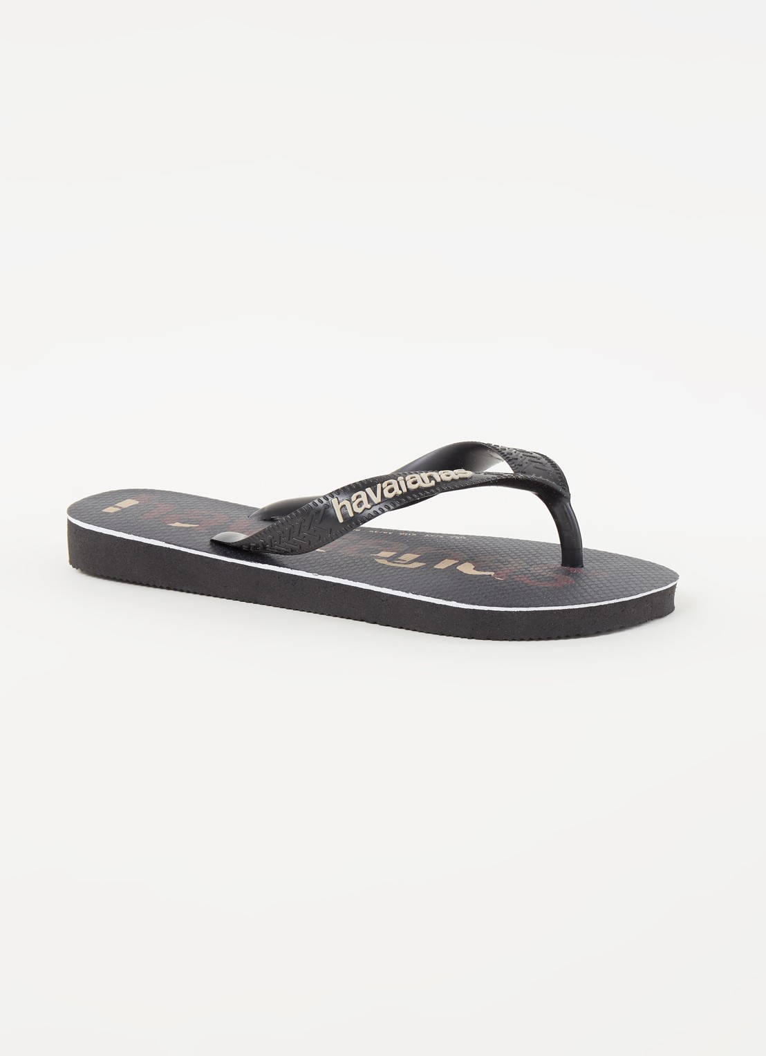 Havaianas Top Logomania slipper - voorkant 2 bruin