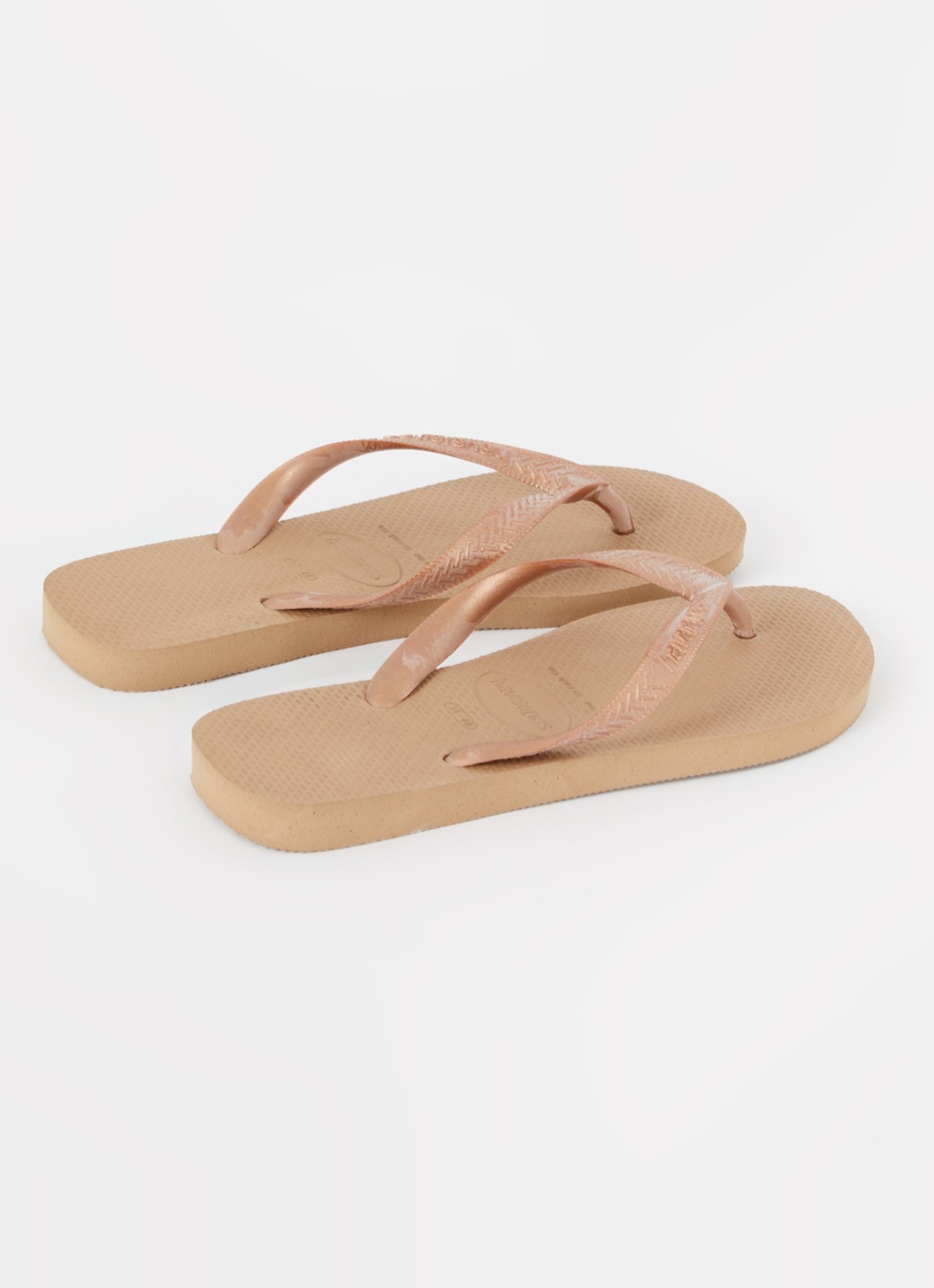 Havaianas Top slipper met logo - achterkant 3 brons