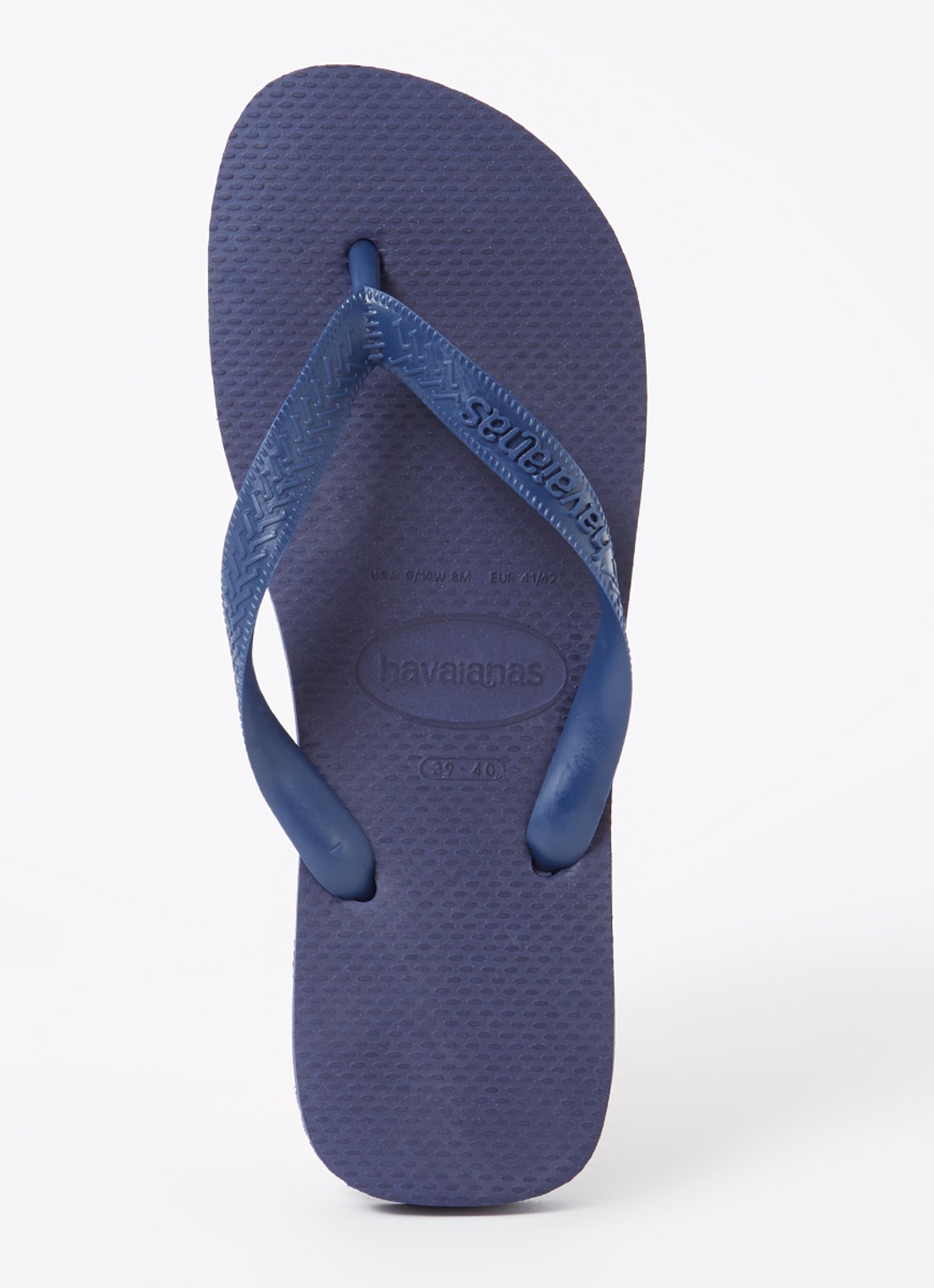 Havaianas Top slipper met logo - voorkant indigo
