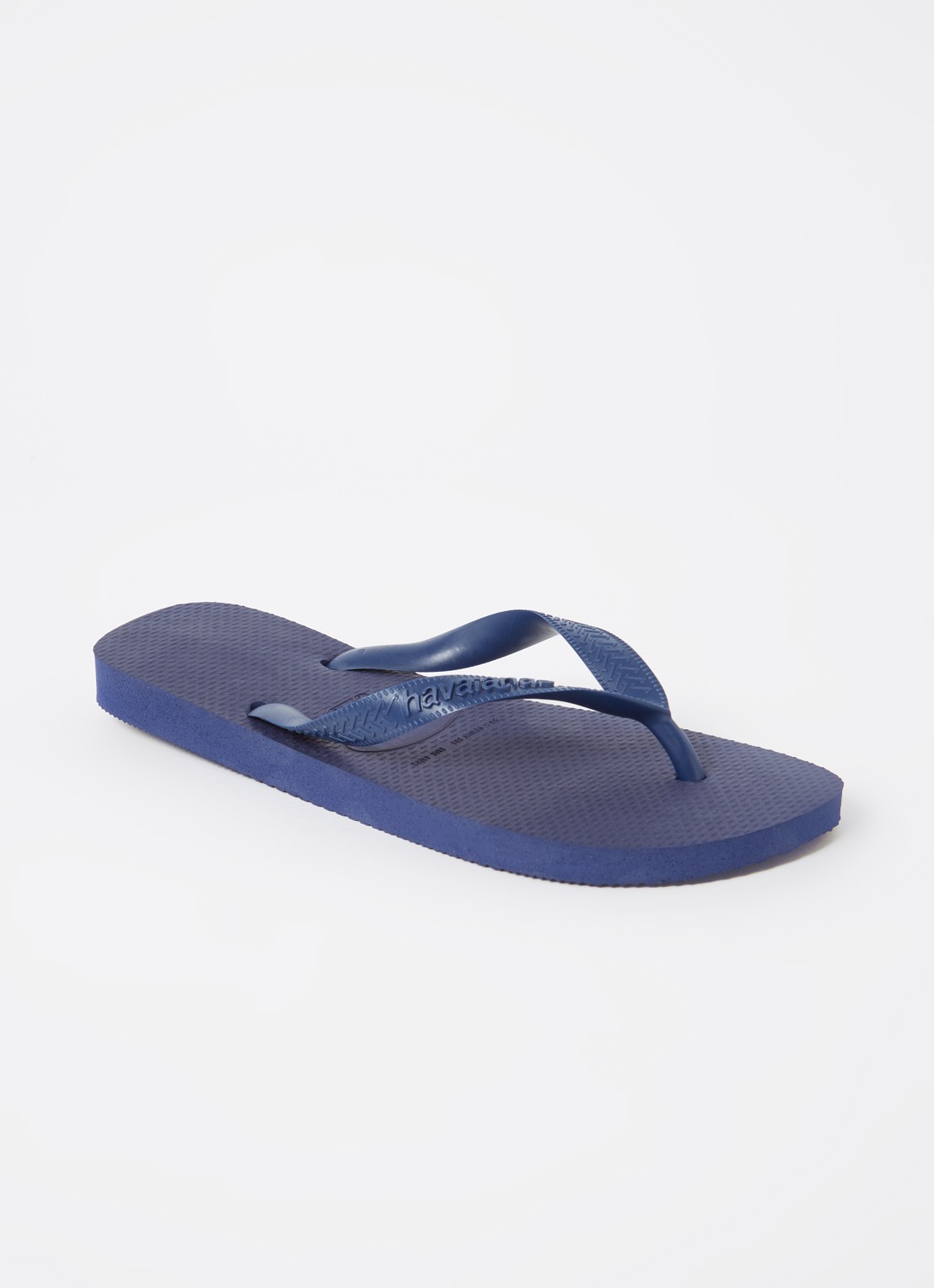 Havaianas Top slipper met logo - voorkant 2 indigo