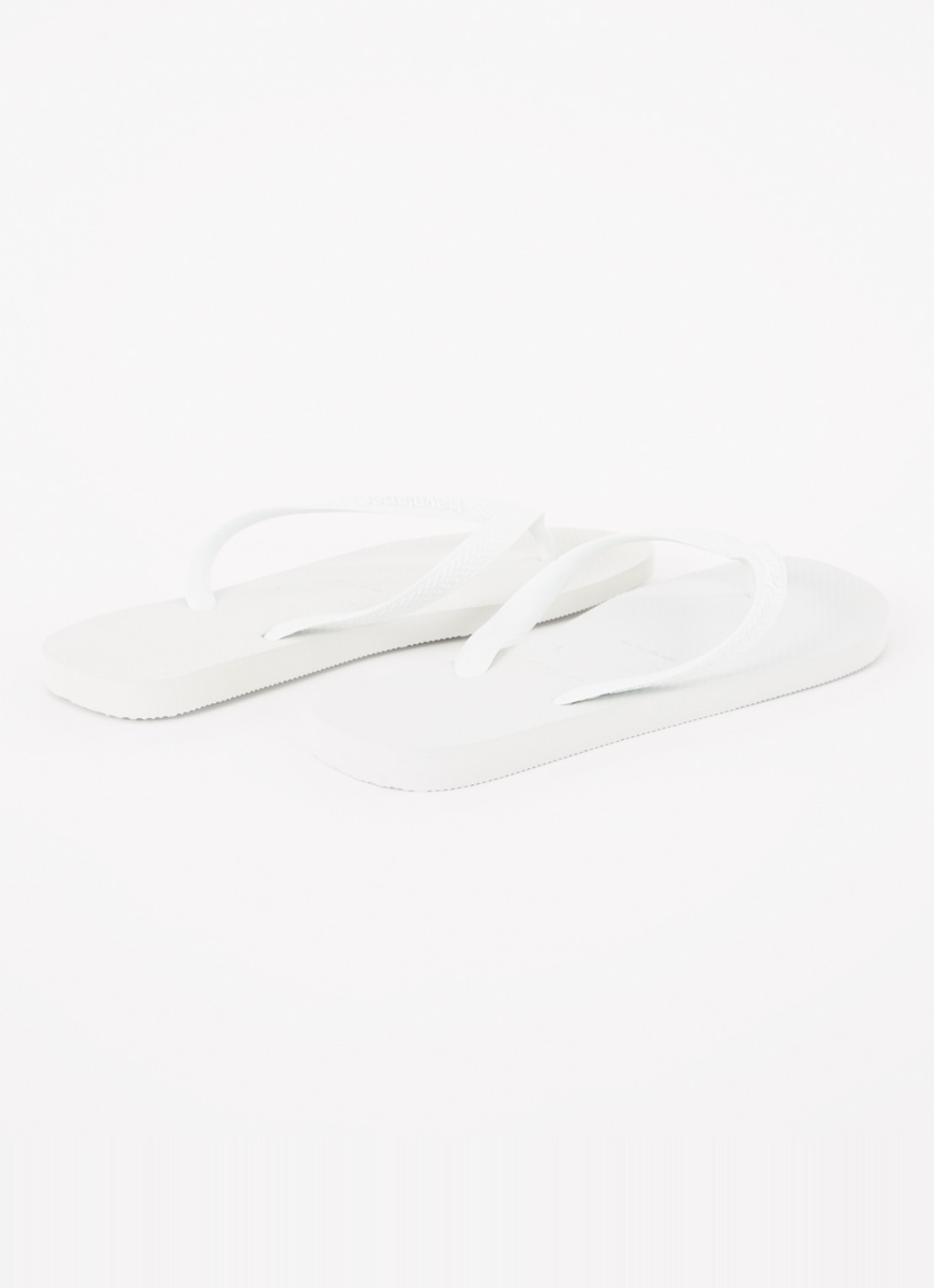 Havaianas Top slipper met logo - achterkant 4 gebroken wit