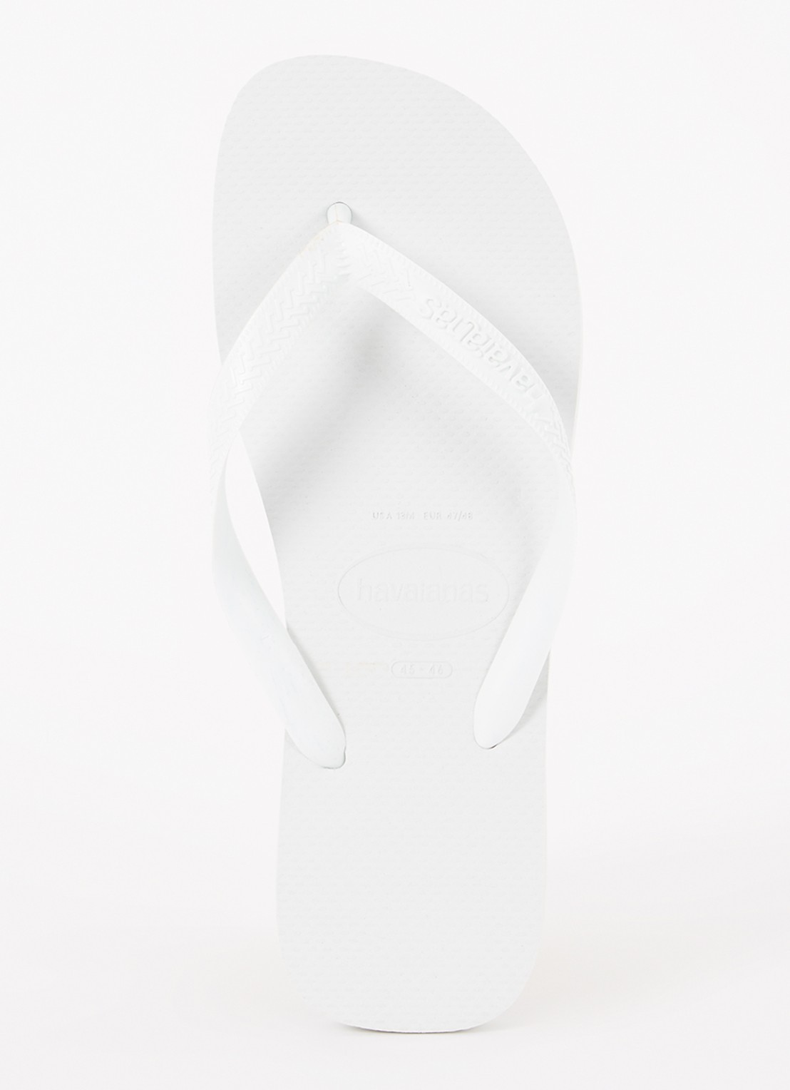 Havaianas Top slipper met logo - voorkant gebroken wit