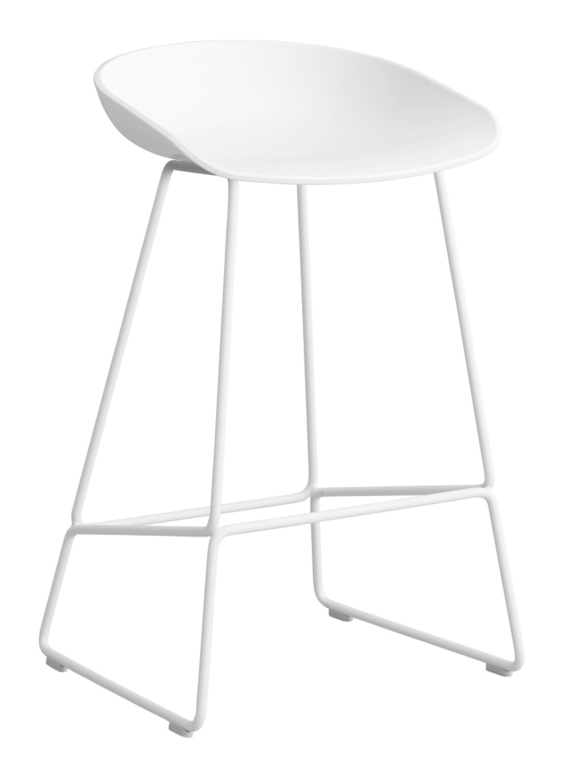Hay AAS38 barkruk 65 cm - voorkant wit