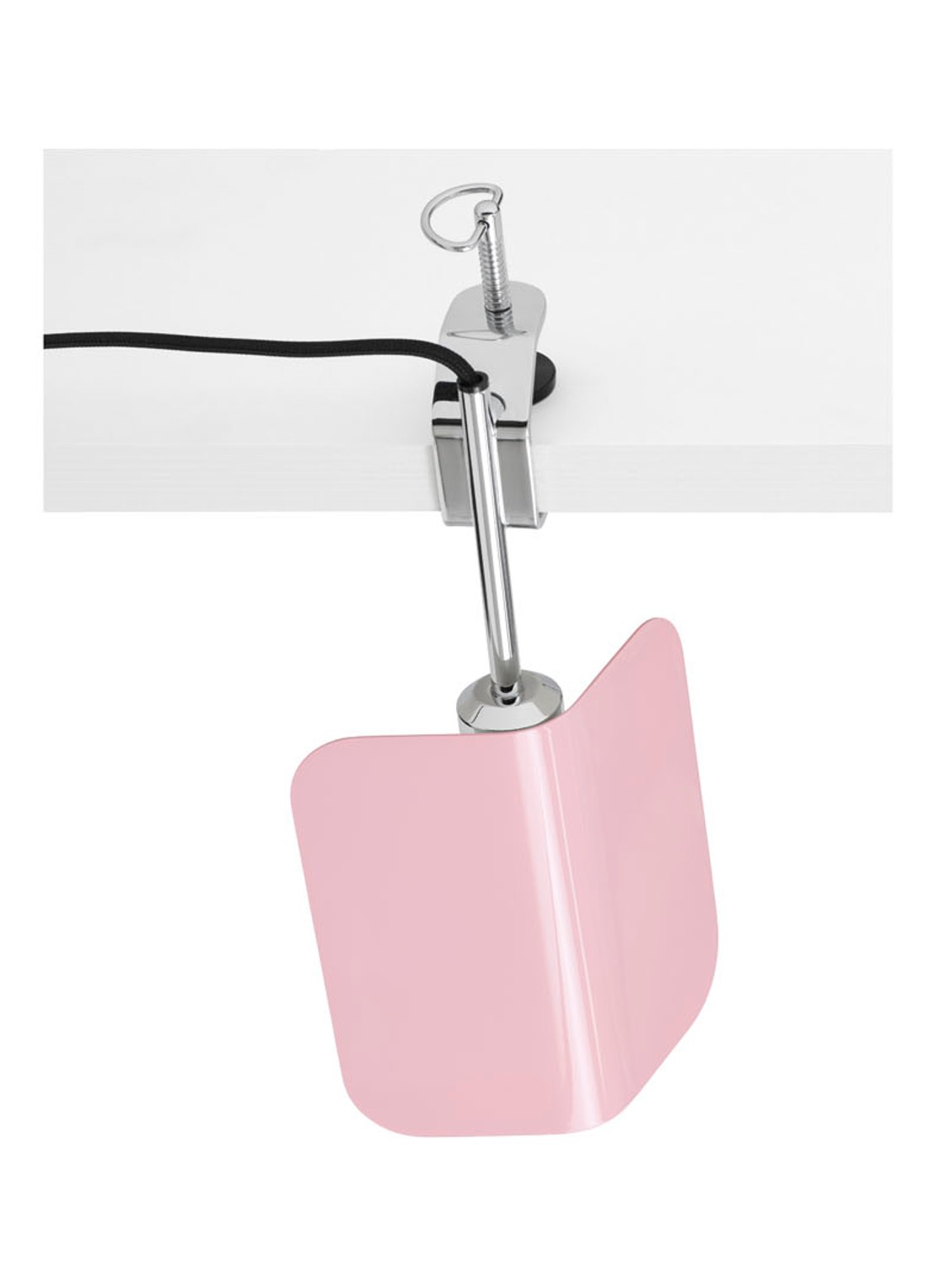 Hay Apex Clip lamp - detail roze
