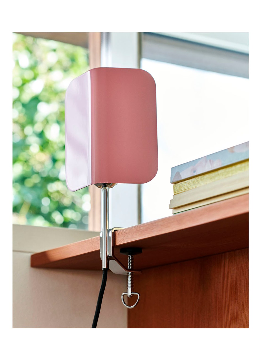 Hay Apex Clip lamp - voorkant 2 roze