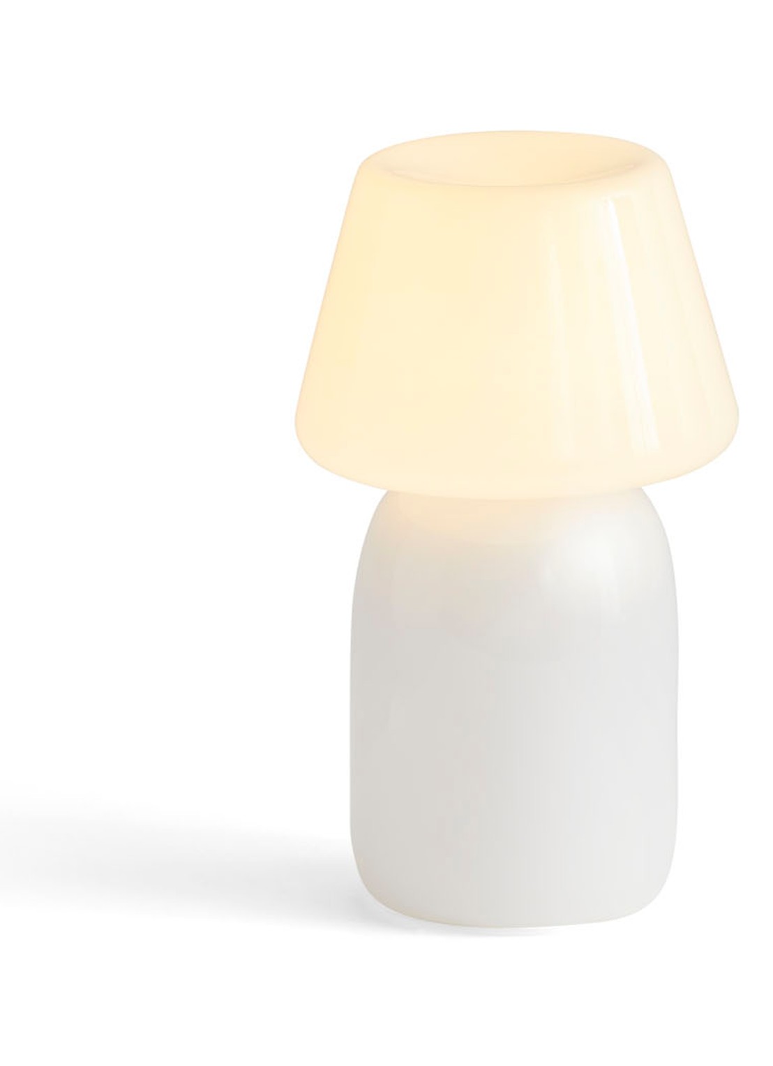 Hay Apollo draadloze tafellamp 22 x Ø12,5 cm - detail 3 wit