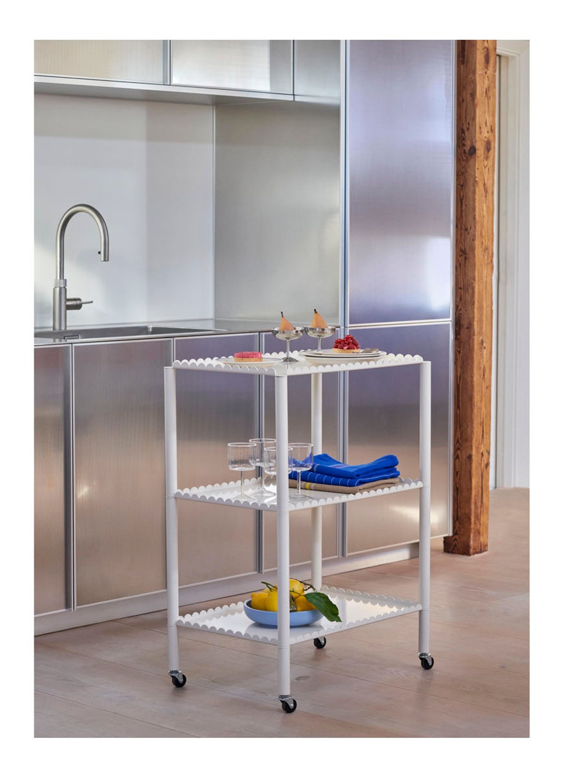 Hay Arcs Trolley kast 44 x 63 cm - detail 3 ivoor