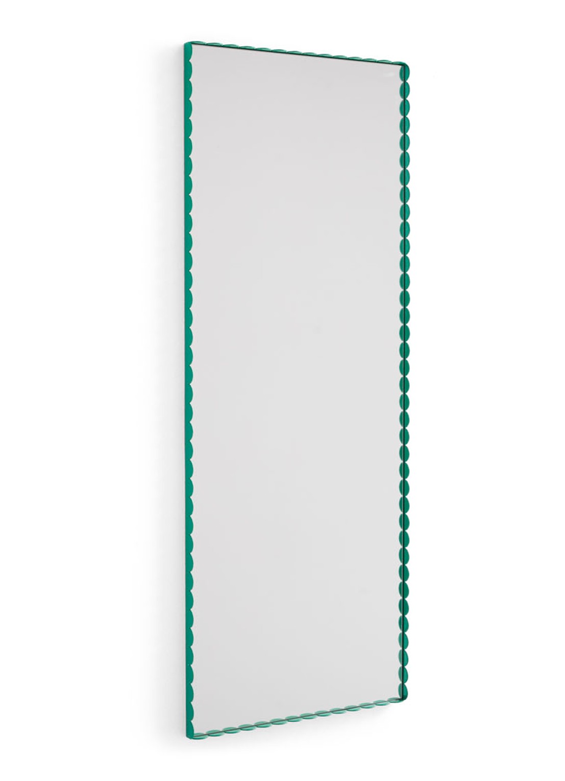 Hay Arcs wandspiegel 136 x 50 cm - voorkant 2 groen