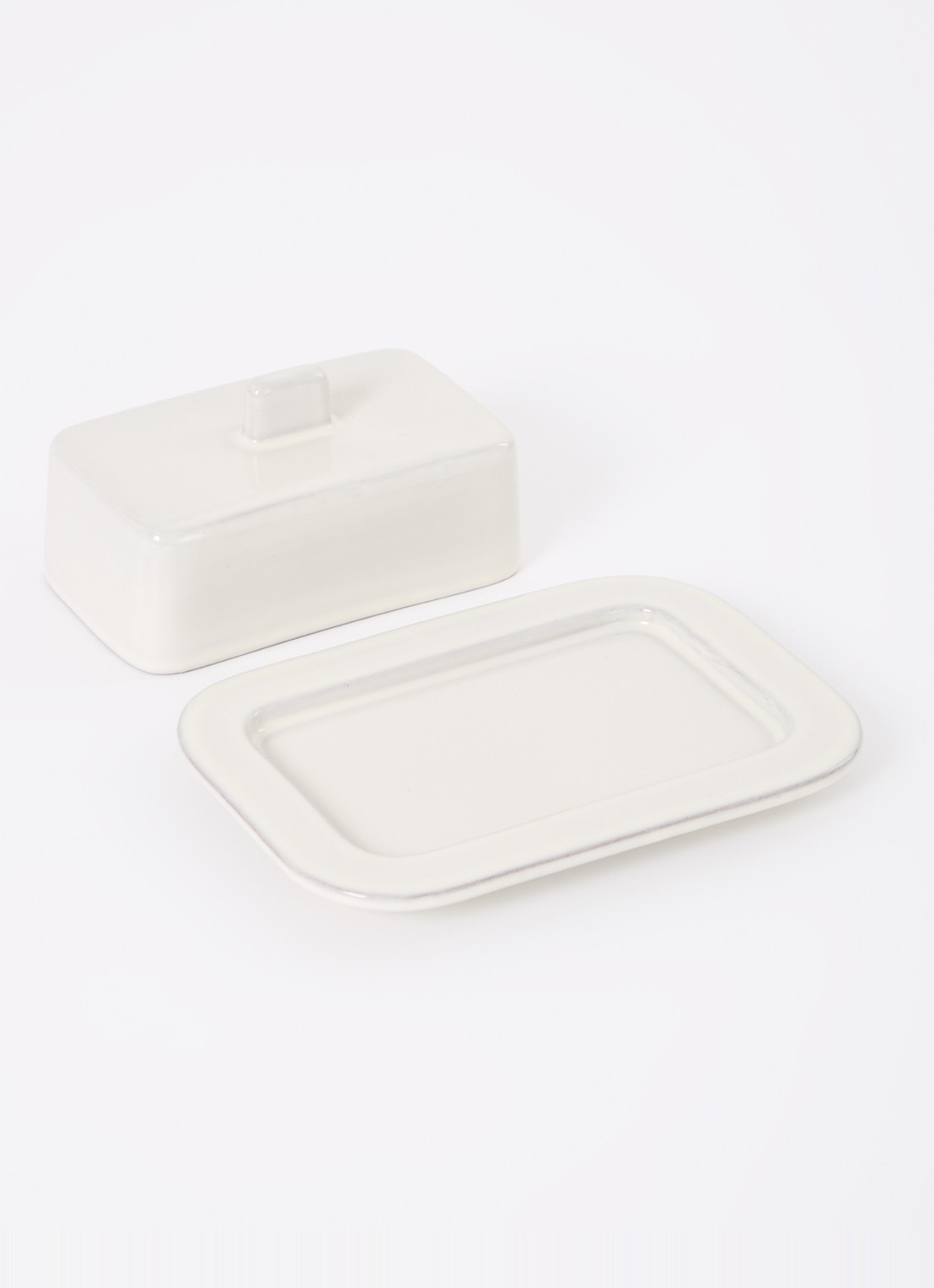 Hay Barro botervloot 17,5 cm - voorkant 2 gebroken wit