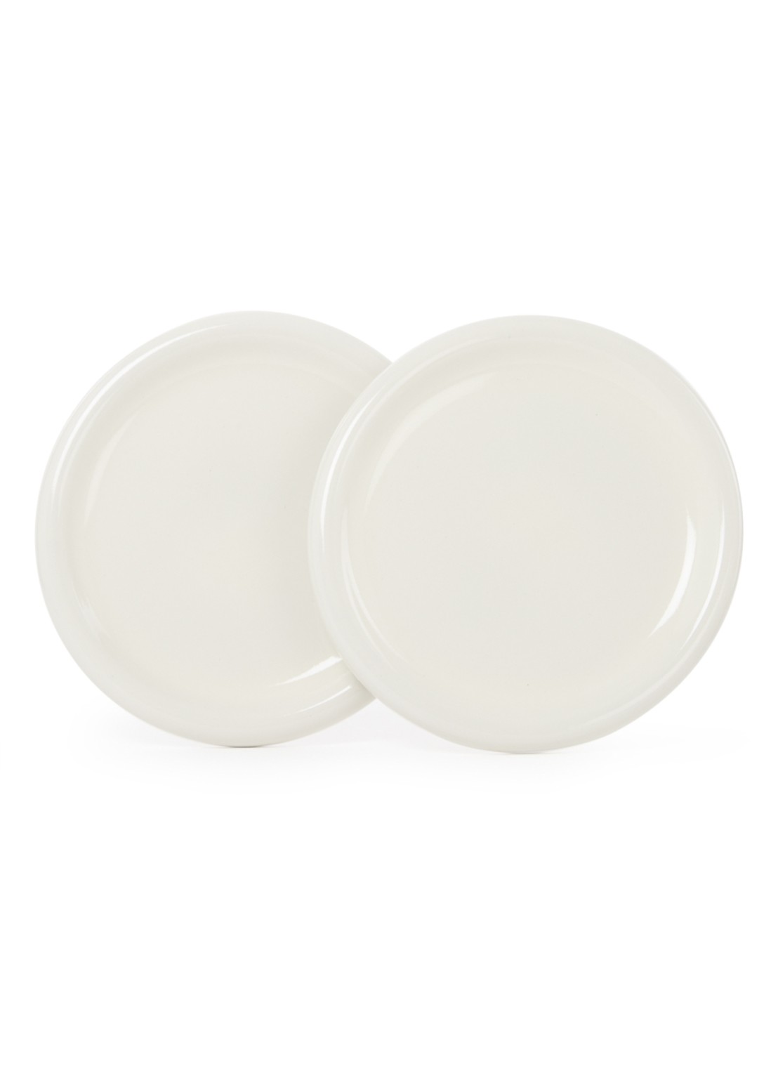 Hay Barro dinerbord 24 cm set van 2 - voorkant gebroken wit