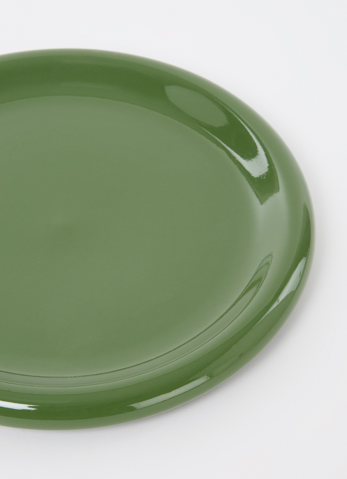 Hay Barro dinerbord 24 cm set van 2 - detail 2 groen