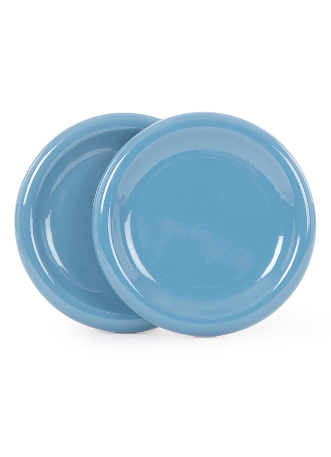 Hay Barro ontbijtbord 18 cm set van 2  - voorkant donkerblauw