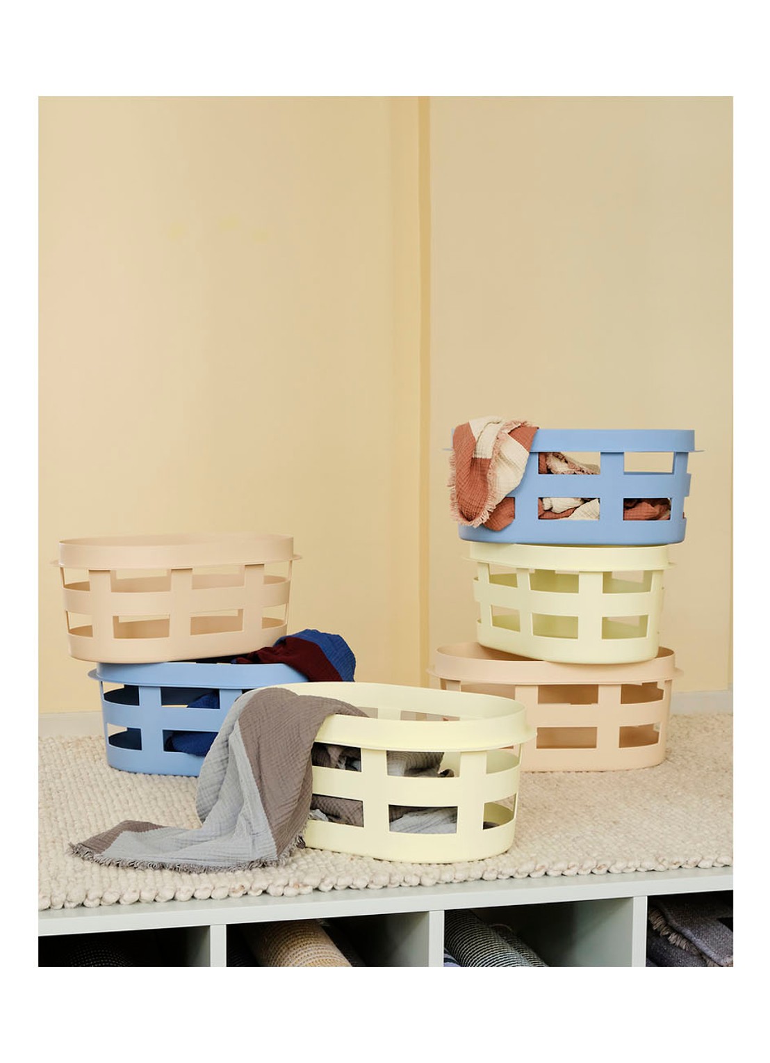 Hay Basket S wasmand 57,5 x 37,5 cm - detail 4 beige