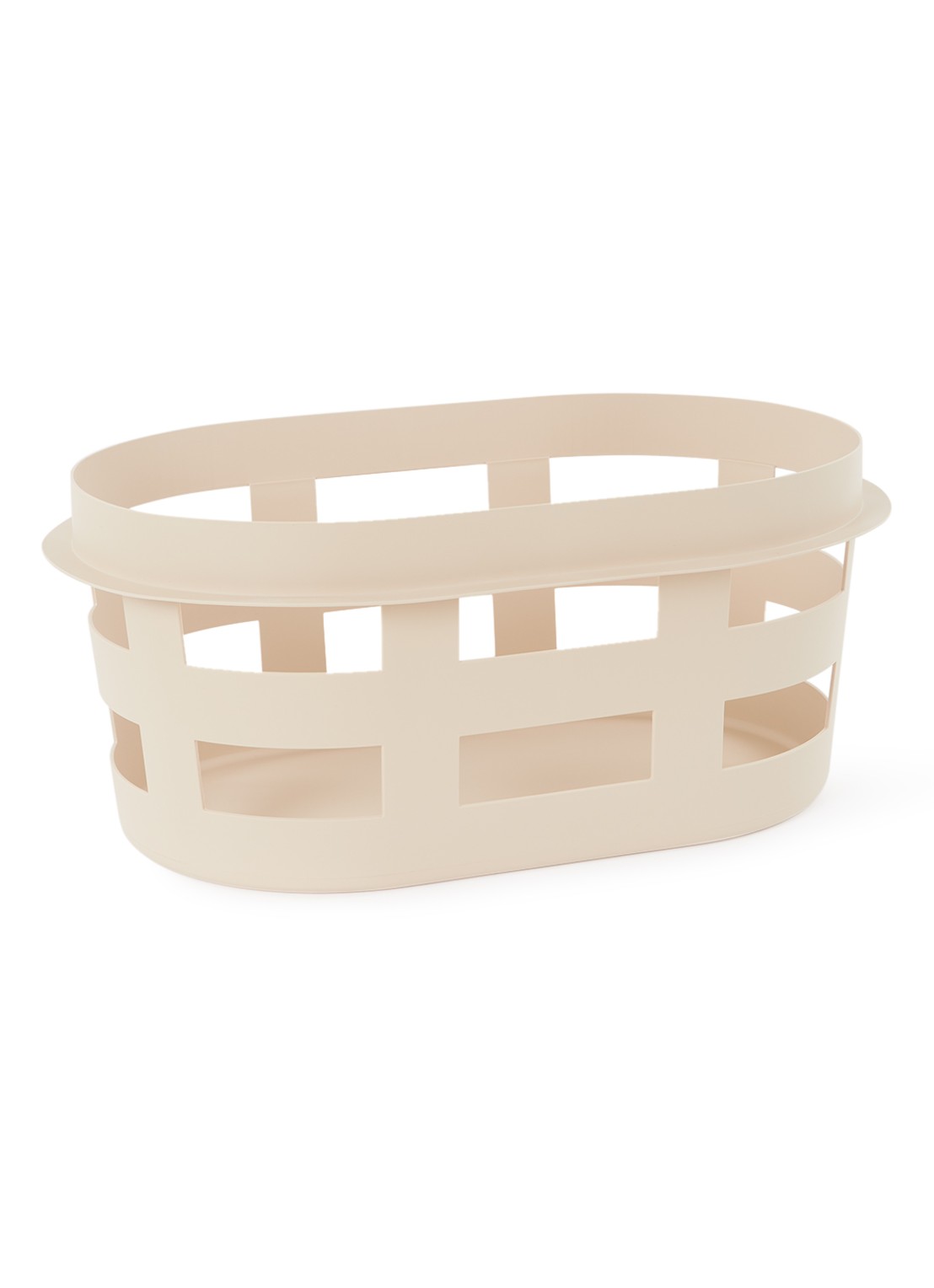 Hay Basket S wasmand 57,5 x 37,5 cm - voorkant beige