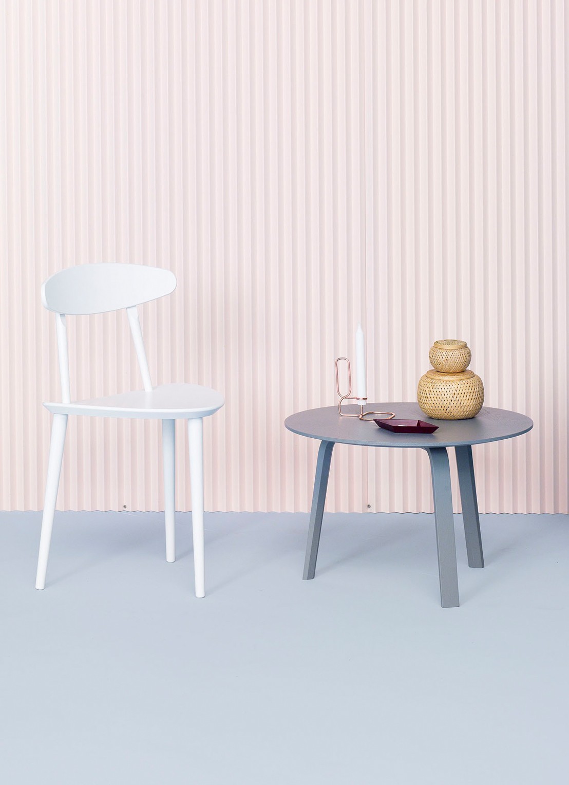 Hay Bella Coffee salontafel laag 60 - voorkant 2 beige