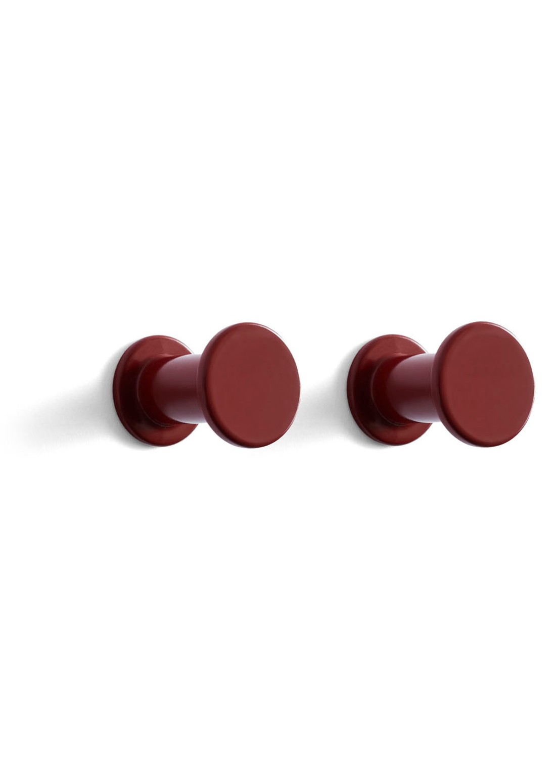 Hay Bolt Hook wandhaak set van 2 - voorkant rood
