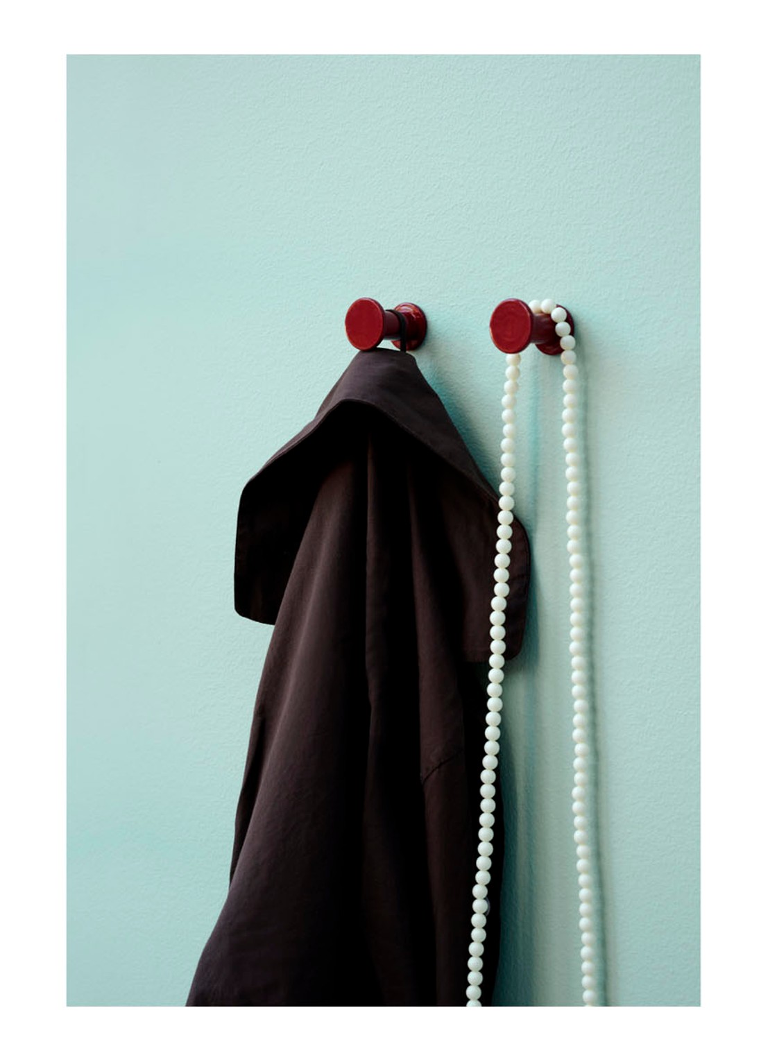 Hay Bolt Hook wandhaak set van 2 - voorkant 2 rood