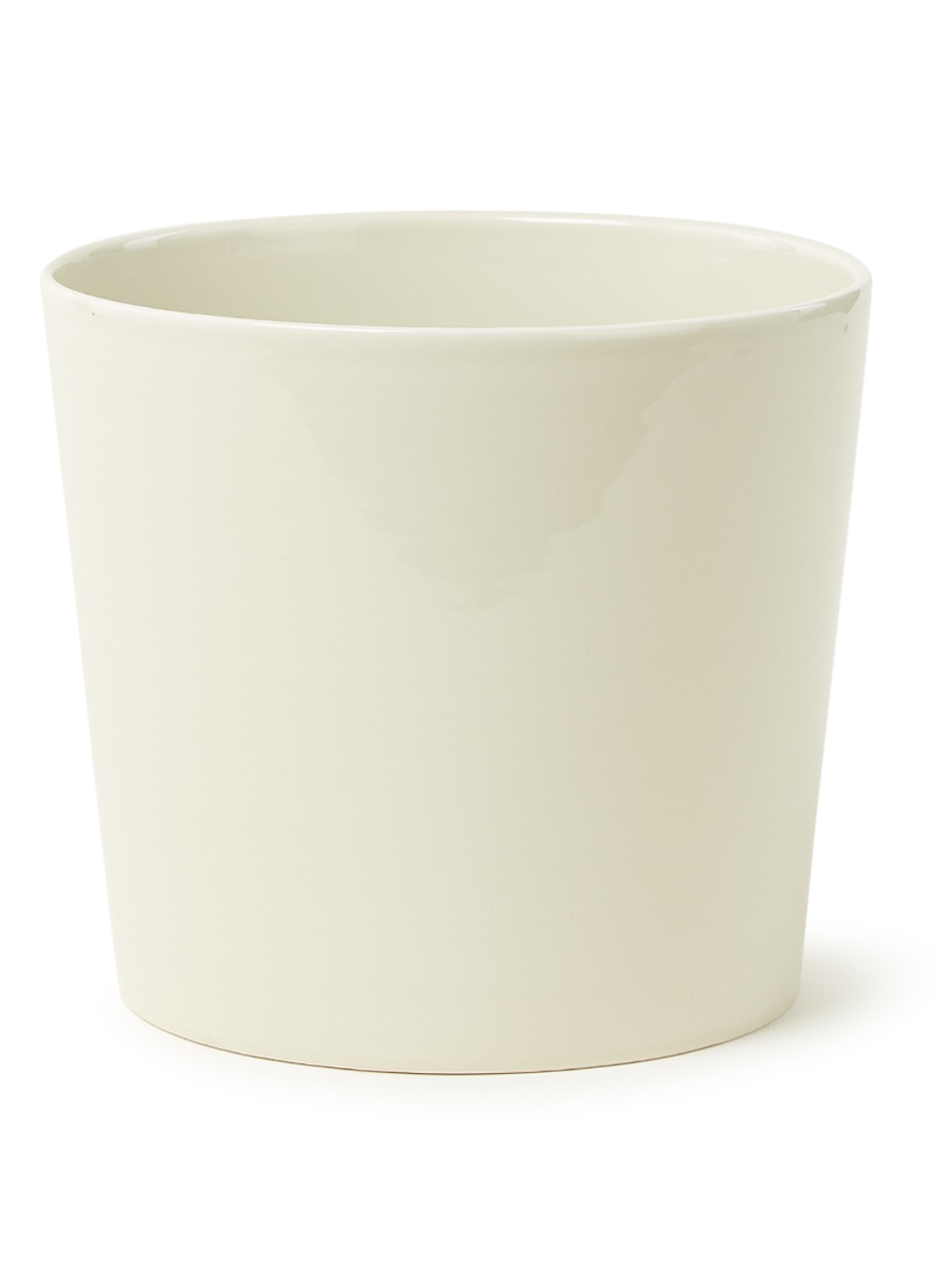 Hay Botanical Family bloempot L voor binnen - 18 cm - voorkant gebroken wit