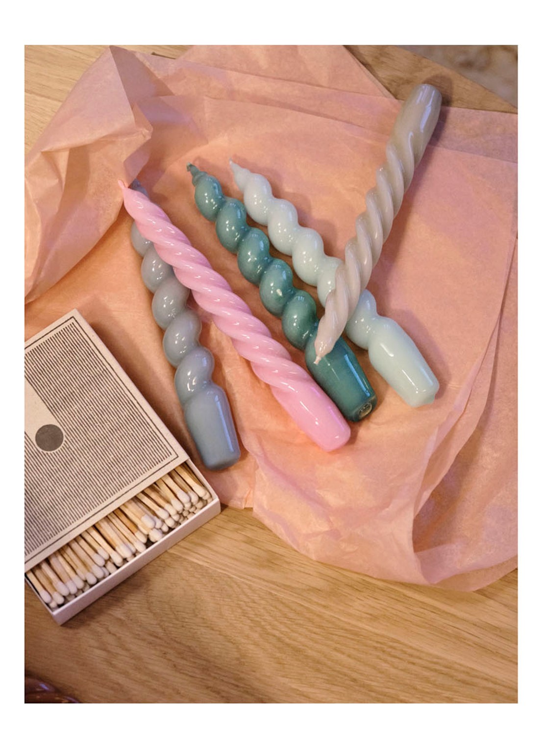 Hay Candle Spiral kaars set van 6 - detail 3 undefined