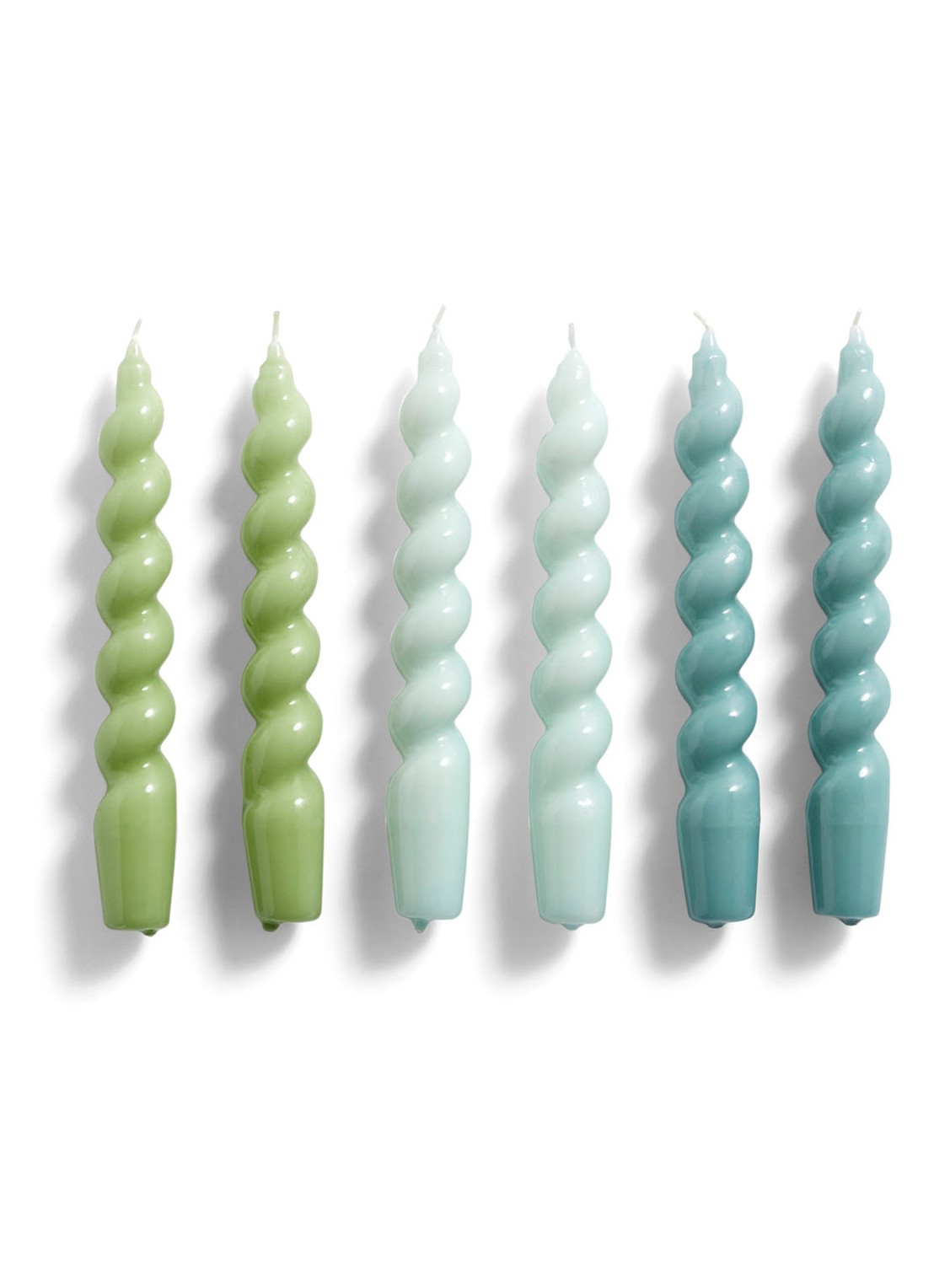 Hay Candle Spiral kaars set van 6 - voorkant 4 undefined