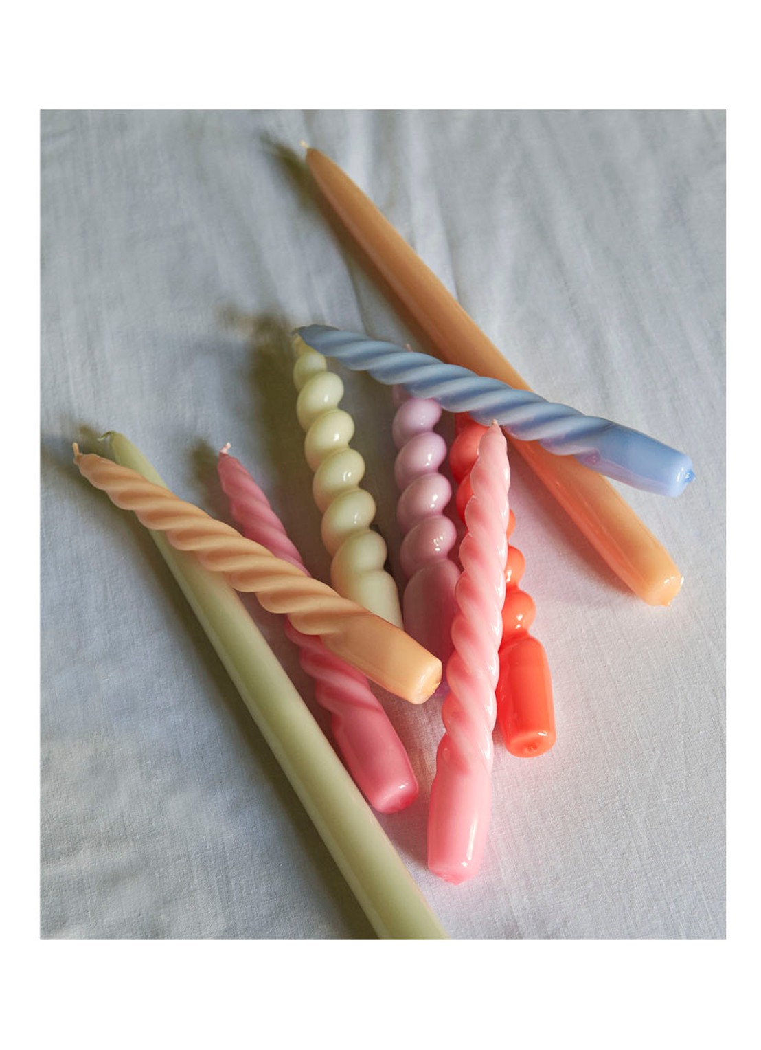 Hay Candle Spiral kaars set van 6 - detail undefined