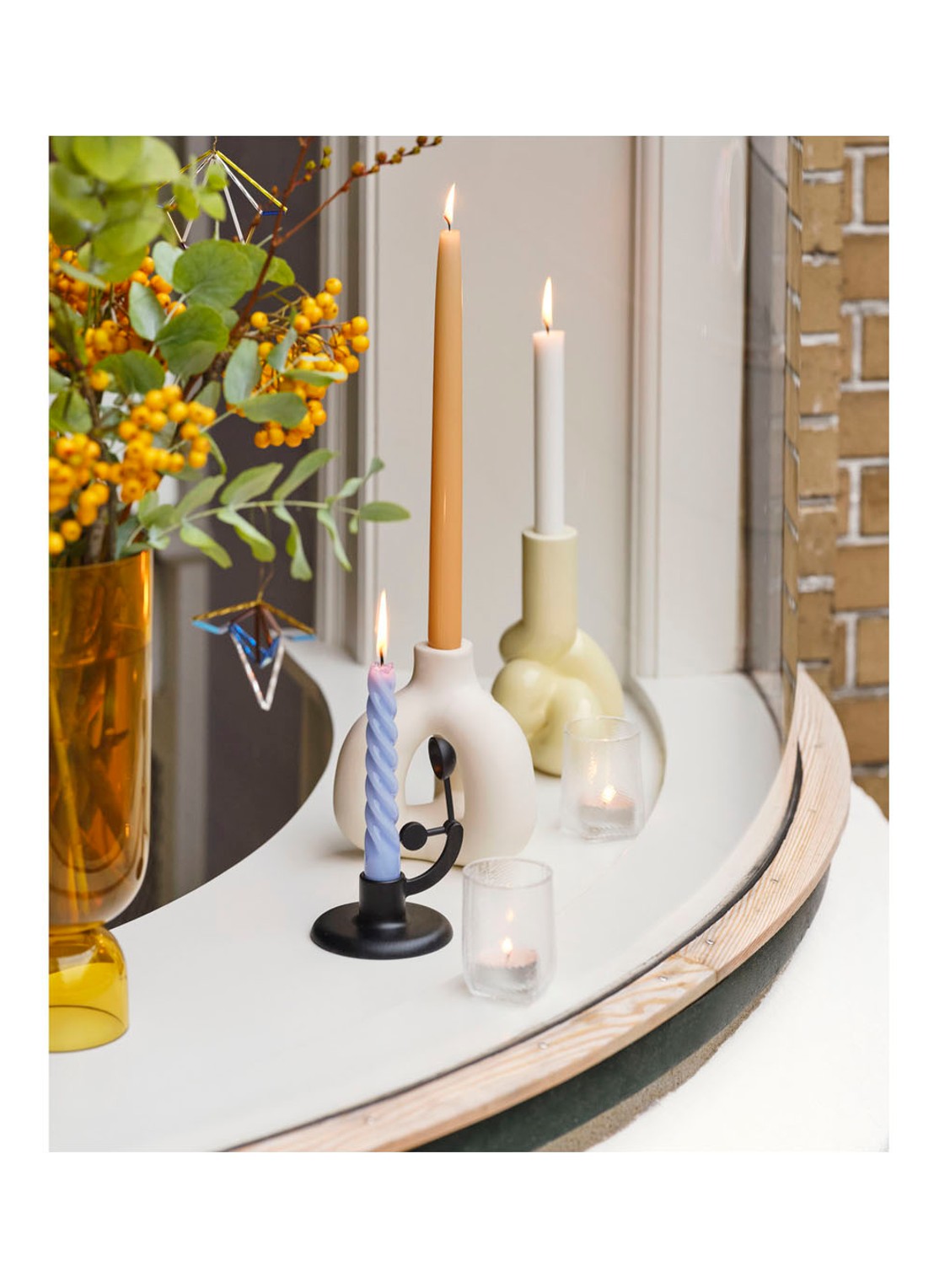 Hay Candle Twist kaars set van 6 - detail 5 undefined
