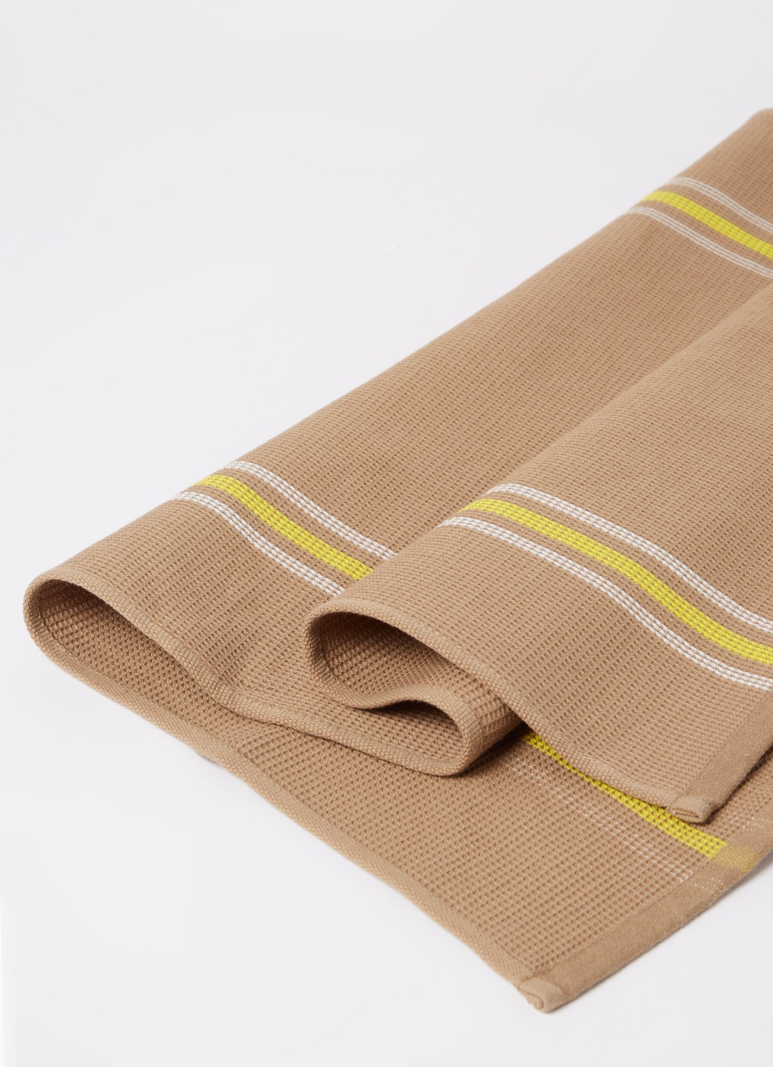 Hay Canteen theedoek van katoen 52 x 80 cm - voorkant 2 beige