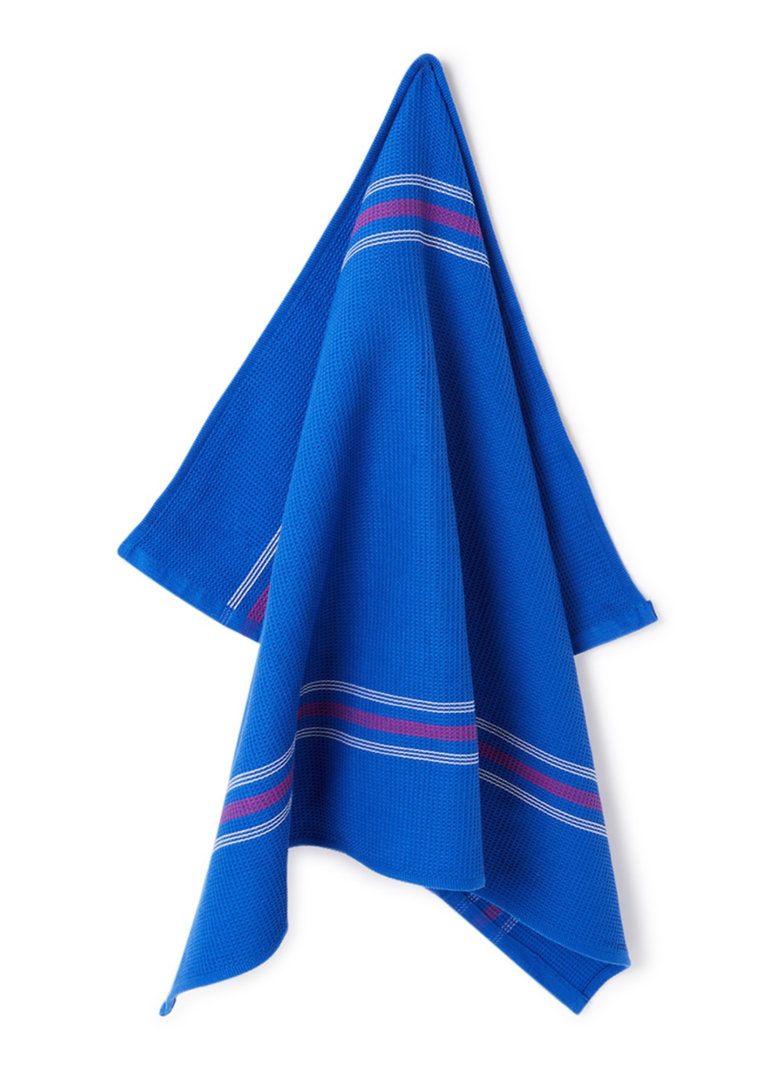 Hay Canteen theedoek van katoen 52 x 80 cm - voorkant blauw
