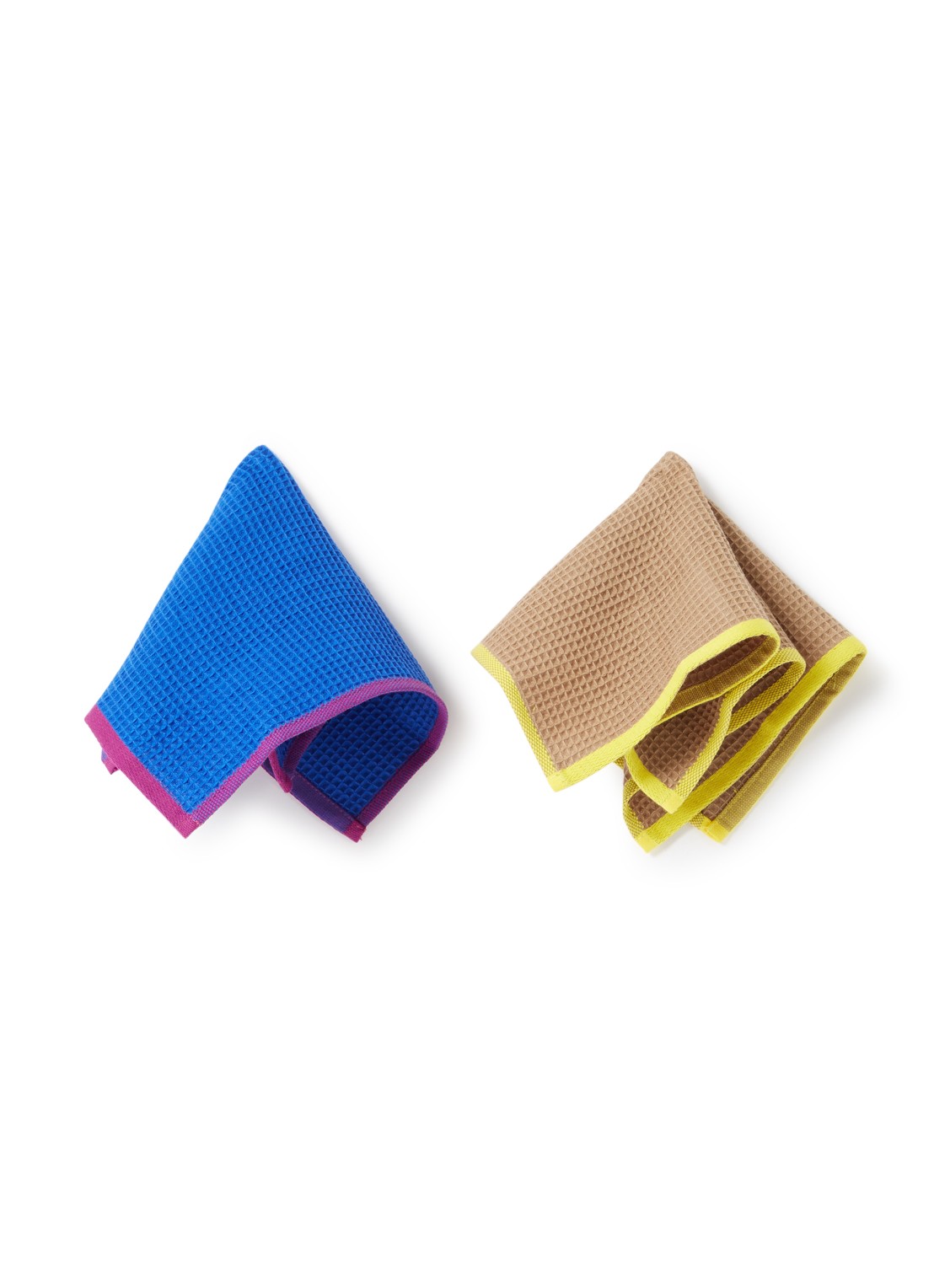 Hay Canteen vaatdoek 31 x 31 cm set van 2 - voorkant multicolor