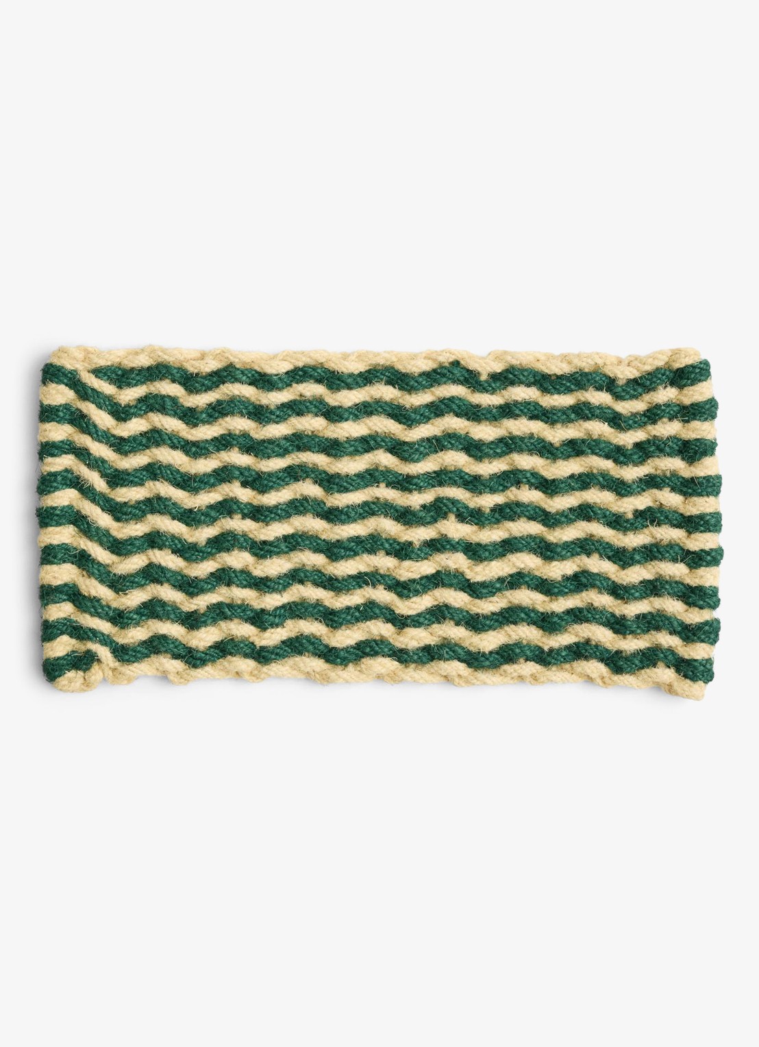 Hay Coco deurmat 80 x 40 cm - voorkant groen