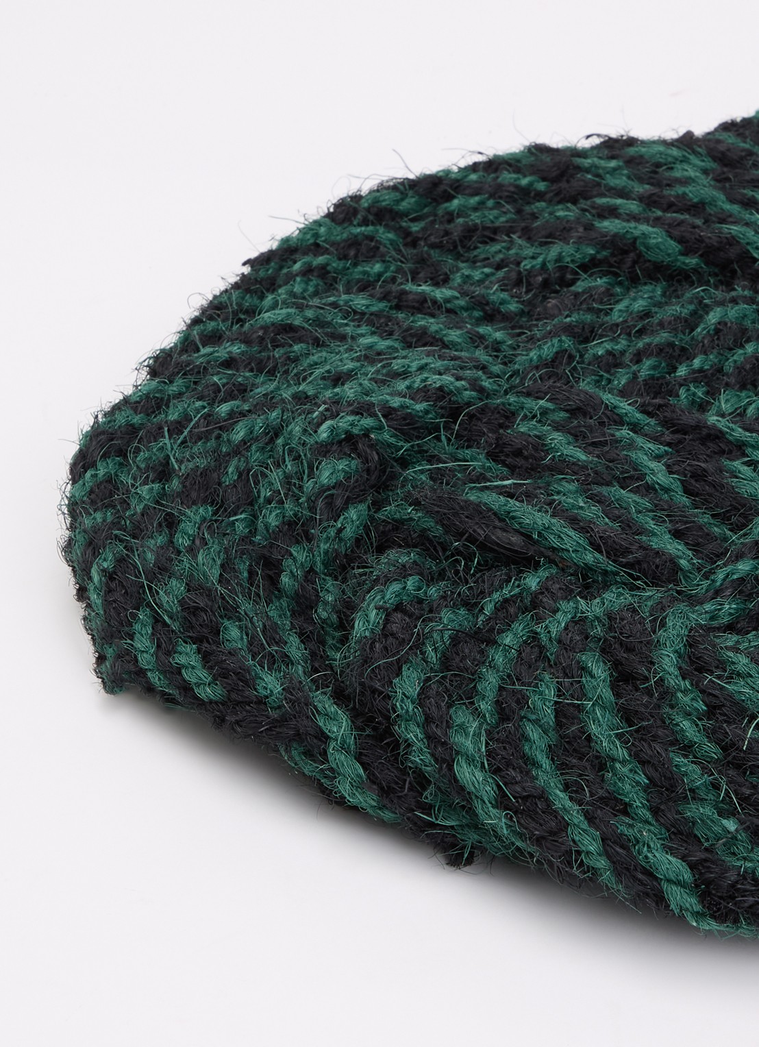 Hay Coco Swirl deurmat 40 x 80 cm - voorkant 2 groen