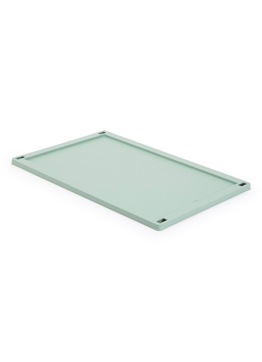 Hay Colour Crate L deksel - voorkant lichtgroen