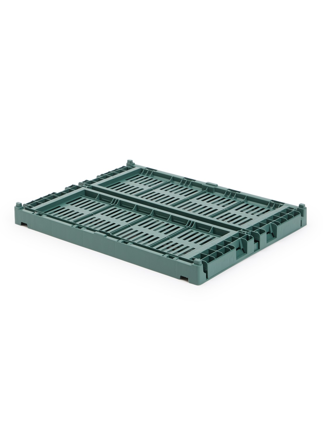 Hay Colour Crate M vouwkrat - voorkant groen