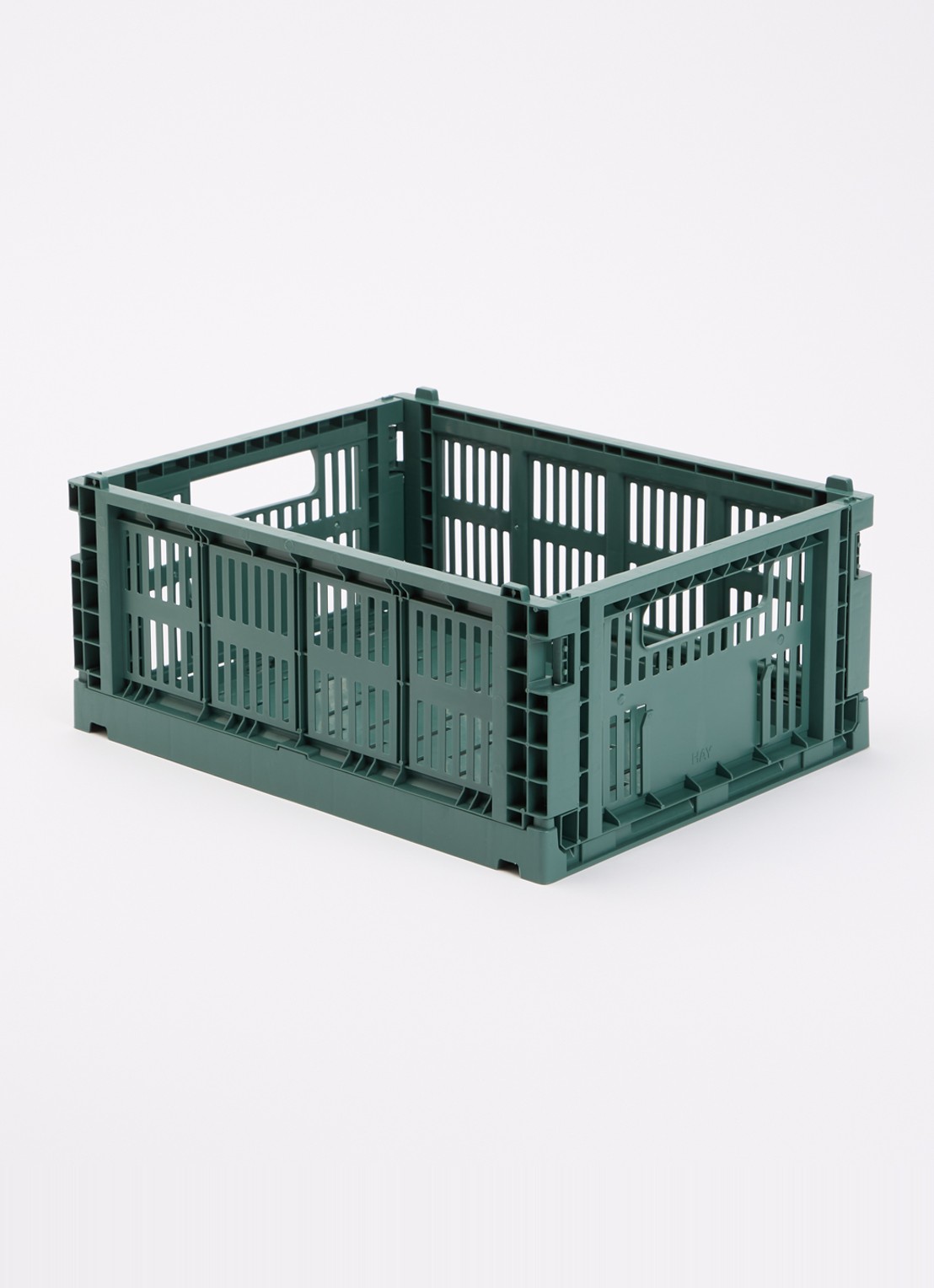 Hay Colour Crate M vouwkrat - voorkant 2 groen
