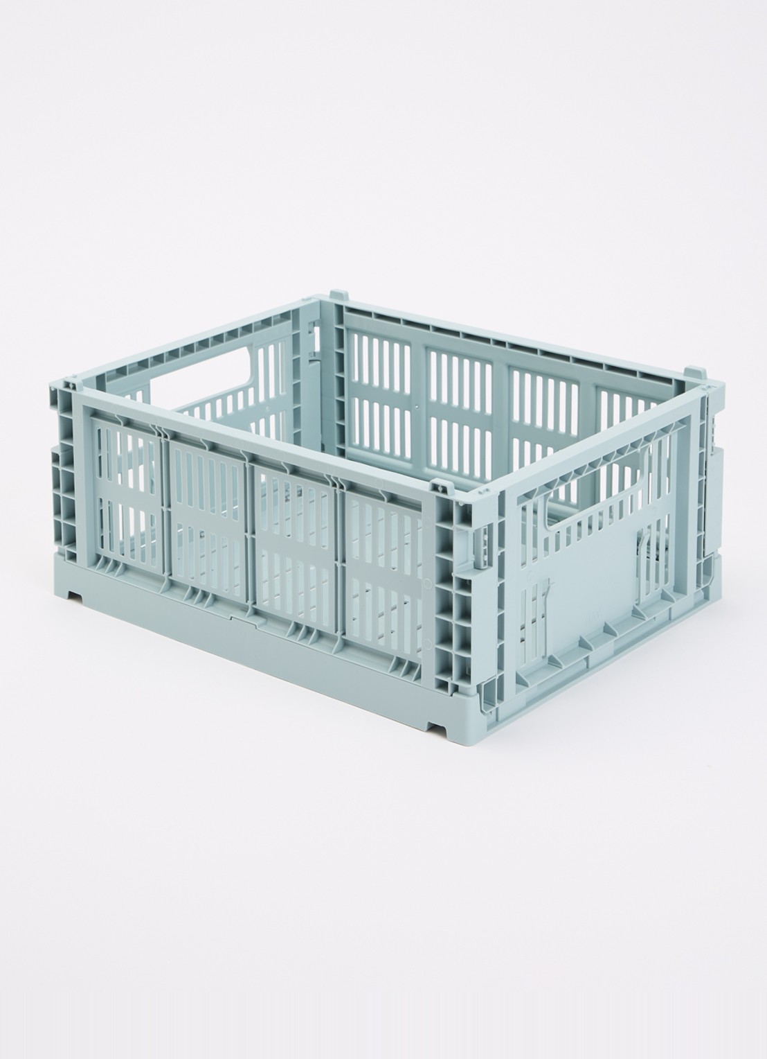 Hay Colour Crate M vouwkrat - voorkant 2 lichtblauw