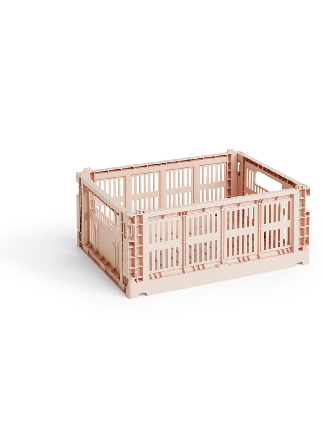 Hay Colour Crate M vouwkrat - voorkant zalmroze