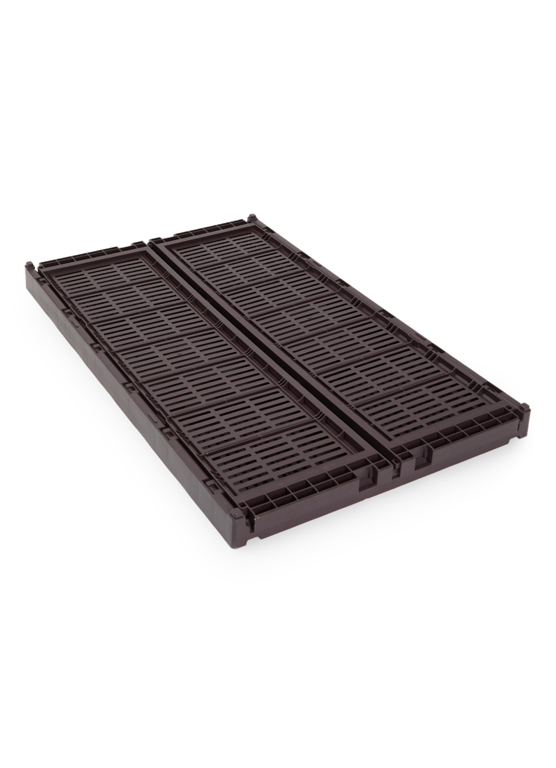 Hay Colour Crate X-Large vouwkrat - voorkant aubergine