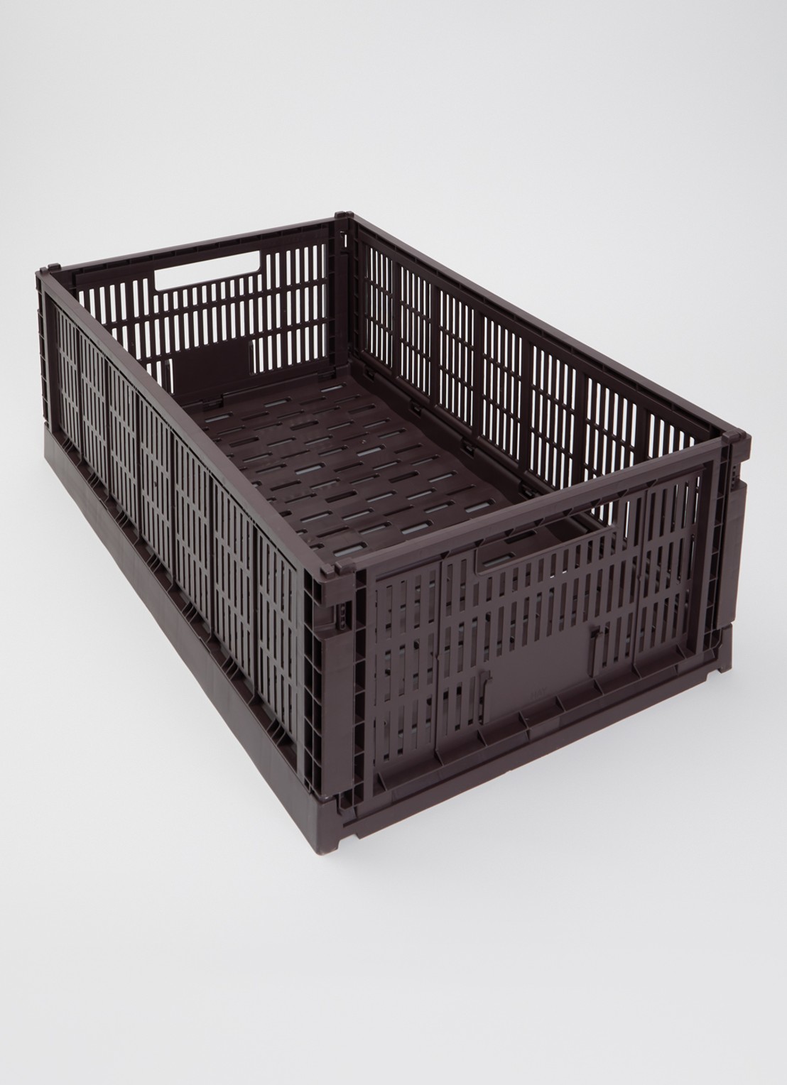 Hay Colour Crate X-Large vouwkrat - voorkant 2 aubergine