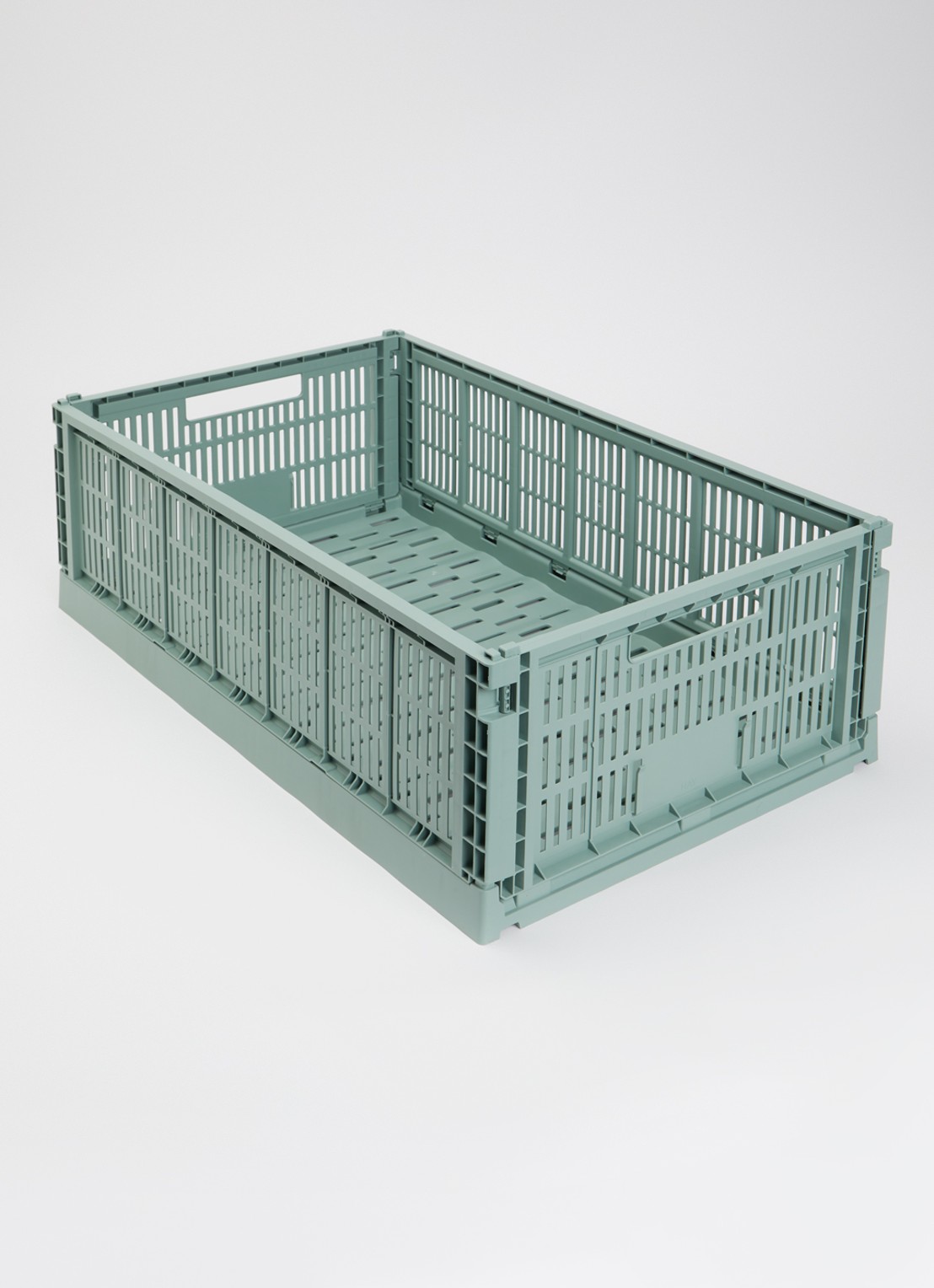 Hay Colour Crate X-Large vouwkrat - voorkant 2 olijfgroen
