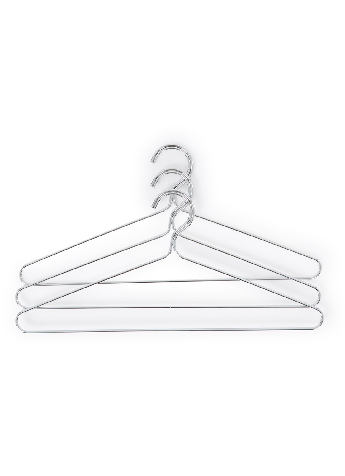 Hay Colour kledinghanger set van 3 - voorkant zilver