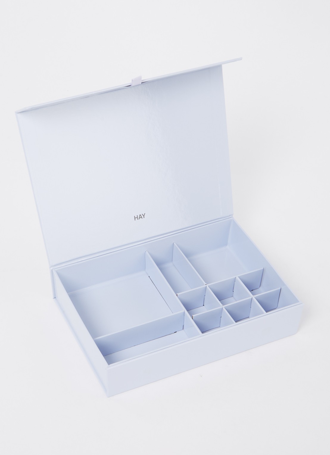 Hay Colour Storage sieradendoos 23,2 cm x 16,1 cm - voorkant 2 lichtpaars