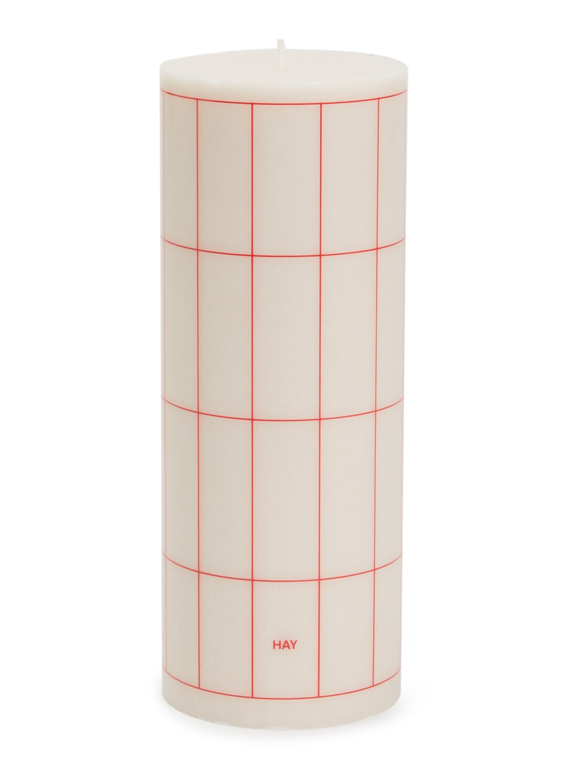 Hay Column L kaars 25 cm - voorkant lichtroze