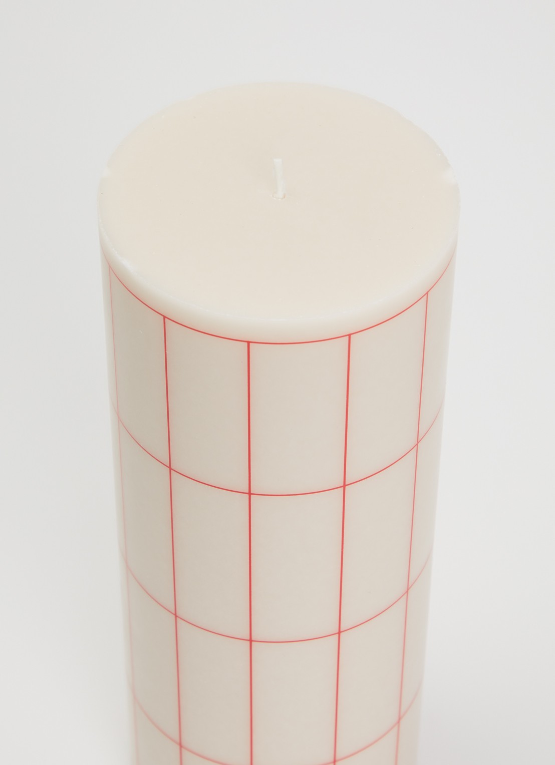 Hay Column L kaars 25 cm - voorkant 2 lichtroze