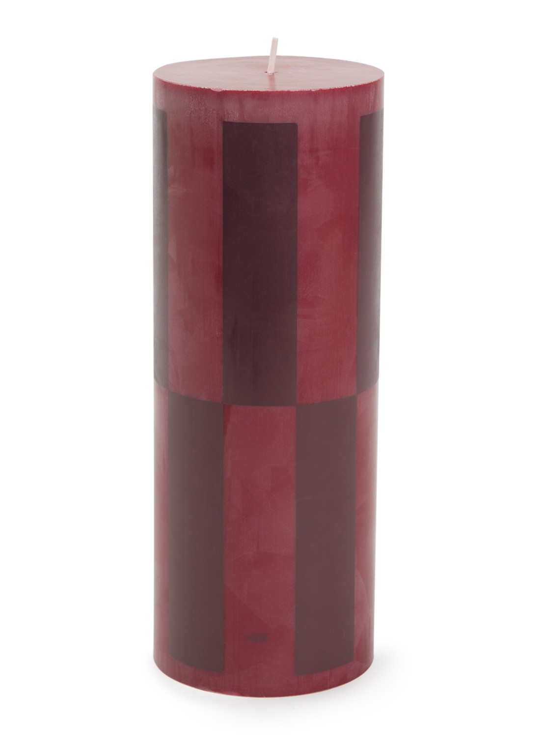 Hay Column L kaars 25 cm - voorkant donkerrood