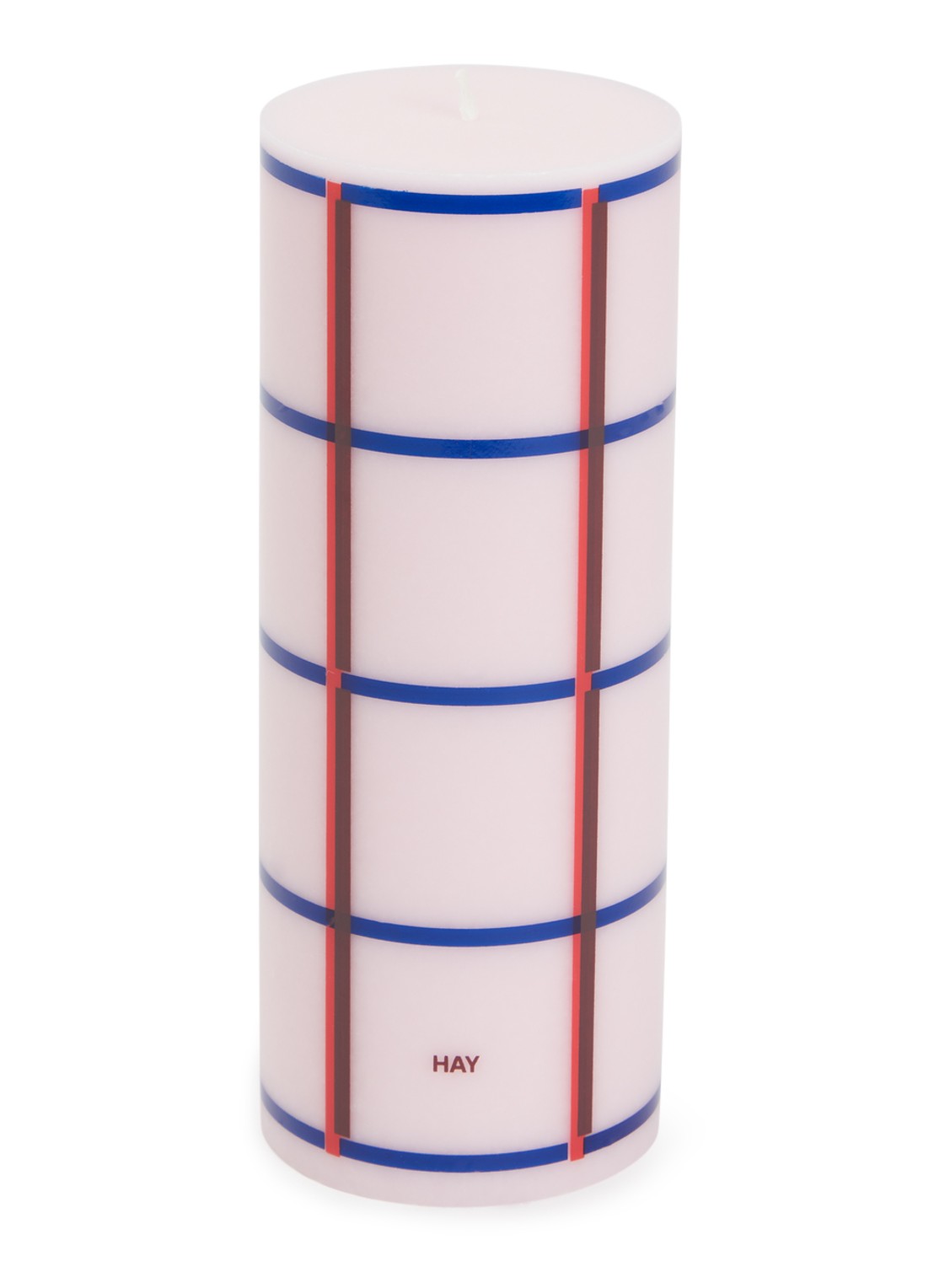 Hay Column M kaars 20 cm - voorkant lichtroze