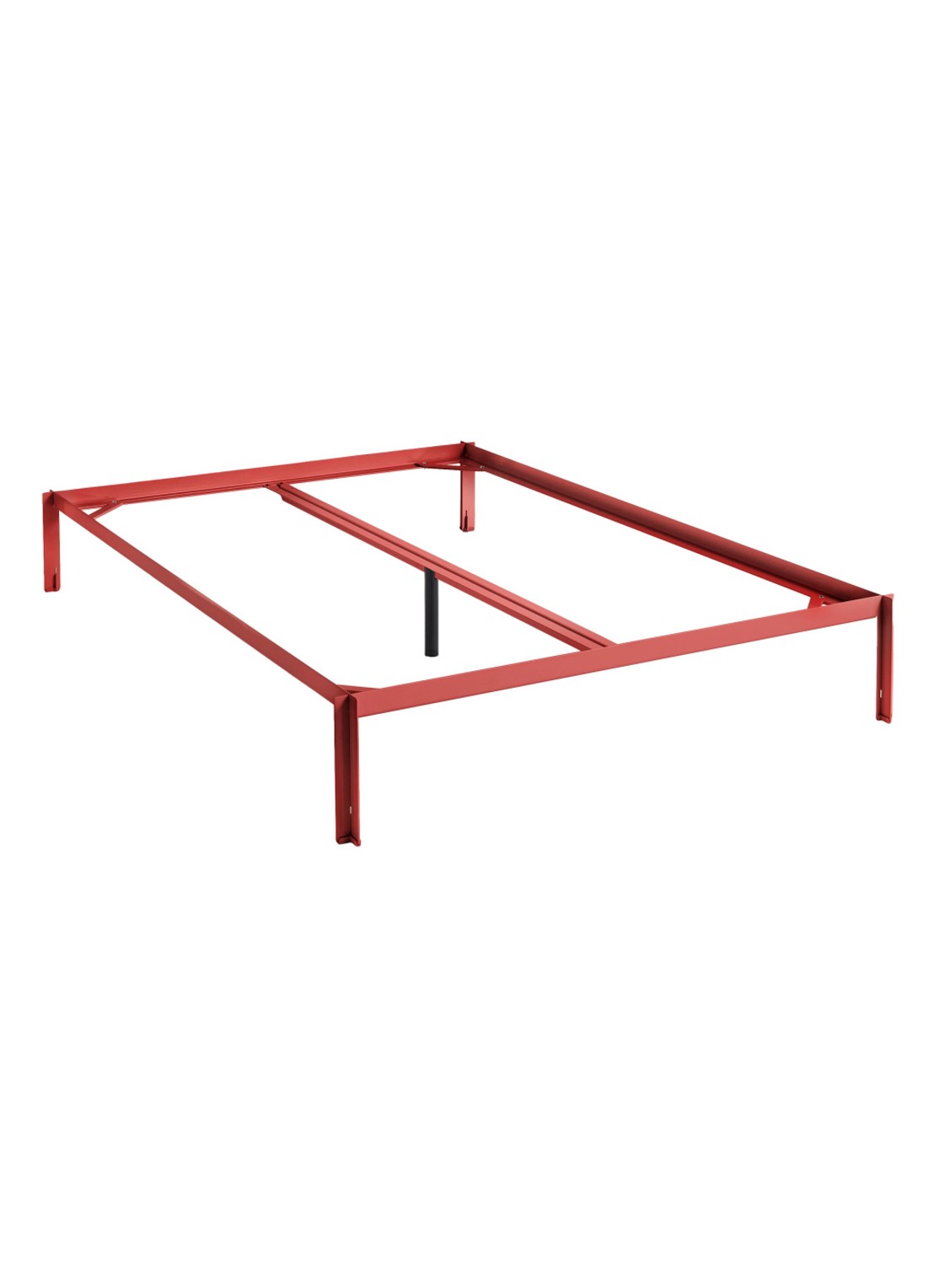 Hay Connect bed 140 x 200 cm  - voorkant rood