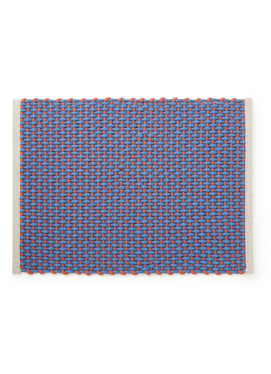 Hay Deurmat 50 x 70 cm - voorkant 2 royalblauw