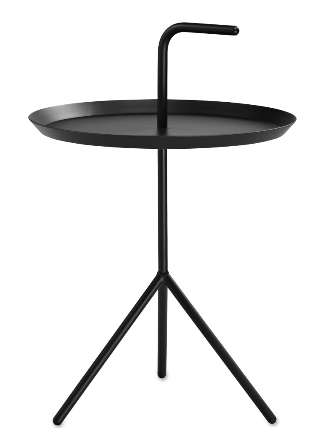 Hay DLM XL bijzettafel 48 cm - voorkant zwart