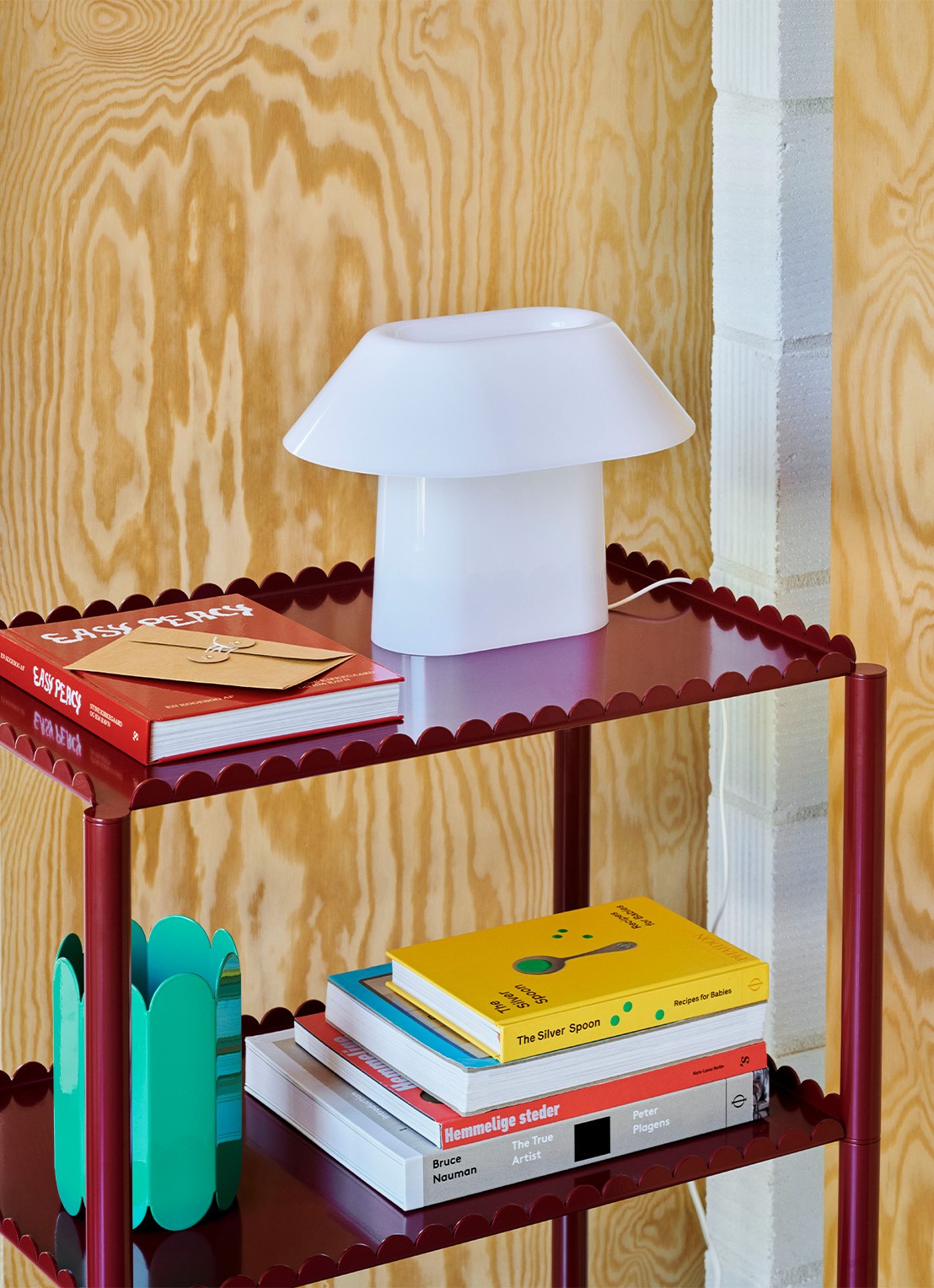 Hay Drome tafellamp 22 cm - detail wit